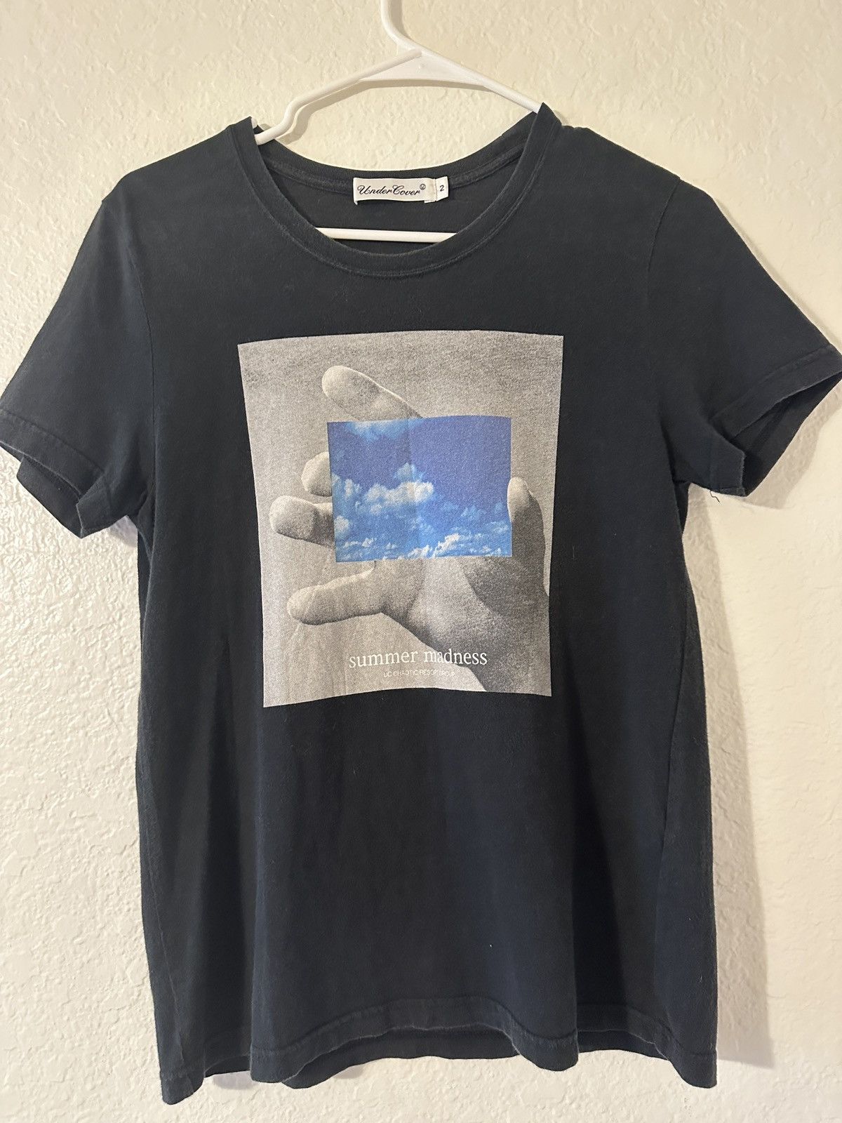 Image of Undercover “Summer Madness” Tee in Blue, Men's (Size Small)