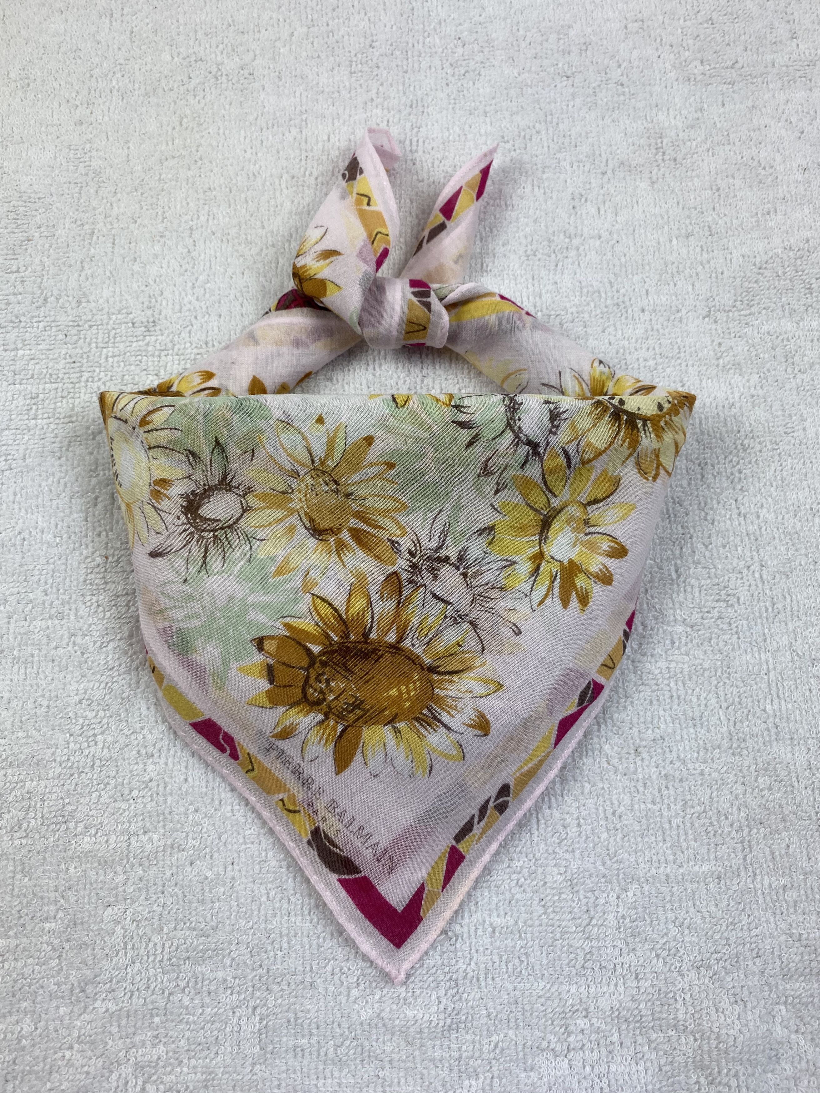 Pierre Balmain × Vintage Pierre Balmain Handkerchief / Bandana / Neckerchief Size ONE SIZE - 1 Thumbnail