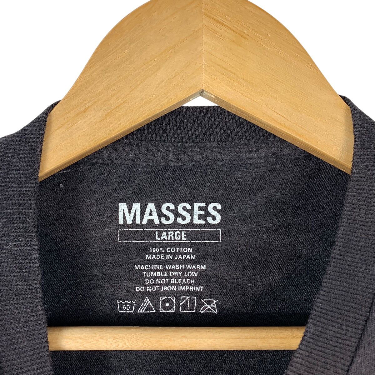 Band Tees MASSES post punk goth anarco australia band tee Size US L / EU 52-54 / 3 - 3 Thumbnail