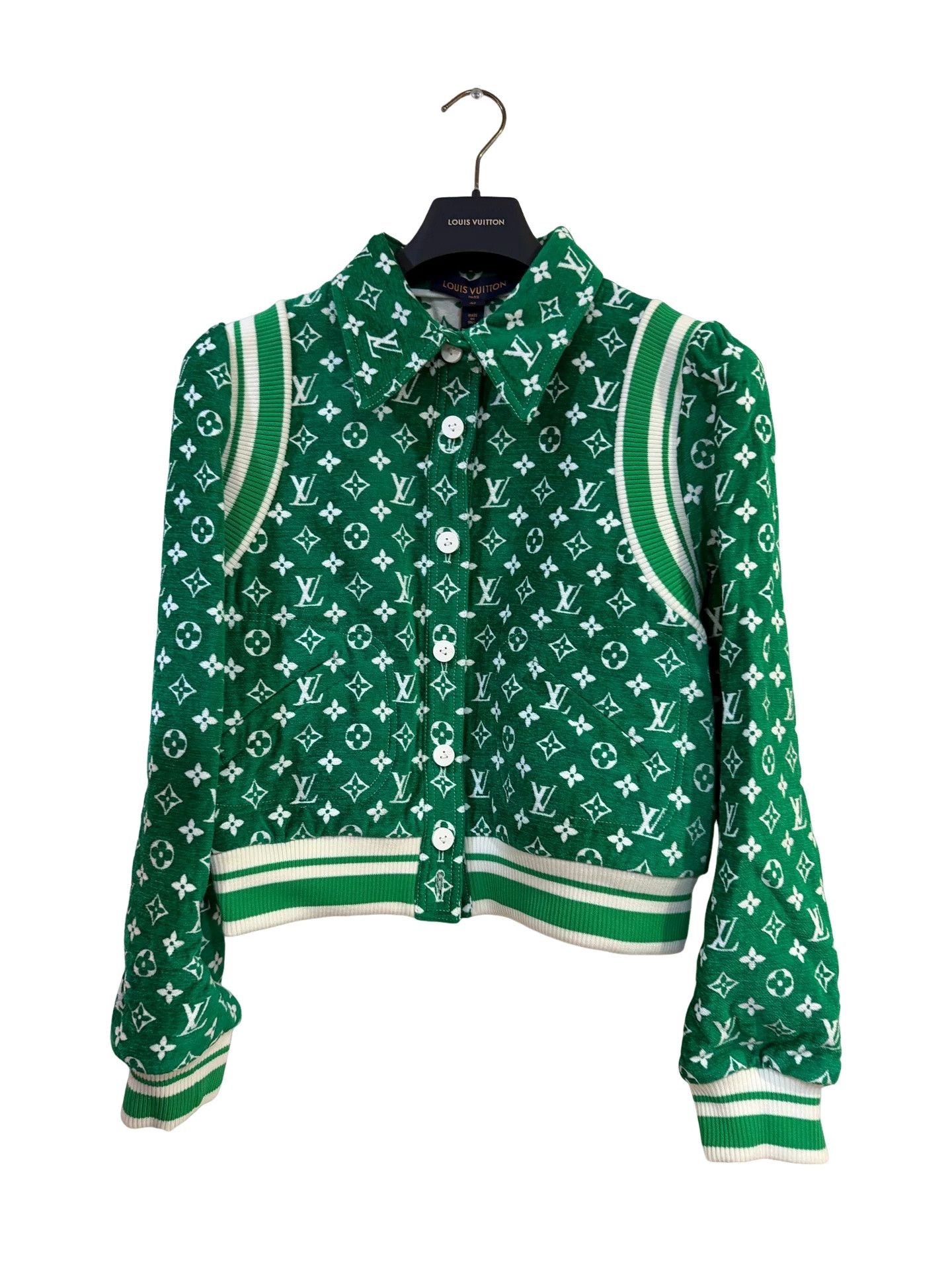 Louis Vuitton Louis Vuitton Monogram Knit Jacket FR 42 Size M / US 6-8 / IT 42-44 - 1 Thumbnail