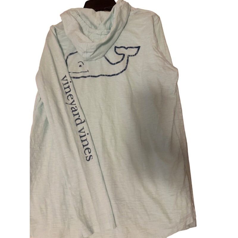 Vineyard Vines Vineyard Vines Vintage Light Blue LS Hoodie Tee Size M Size M / US 6-8 / IT 42-44 - 3 Thumbnail