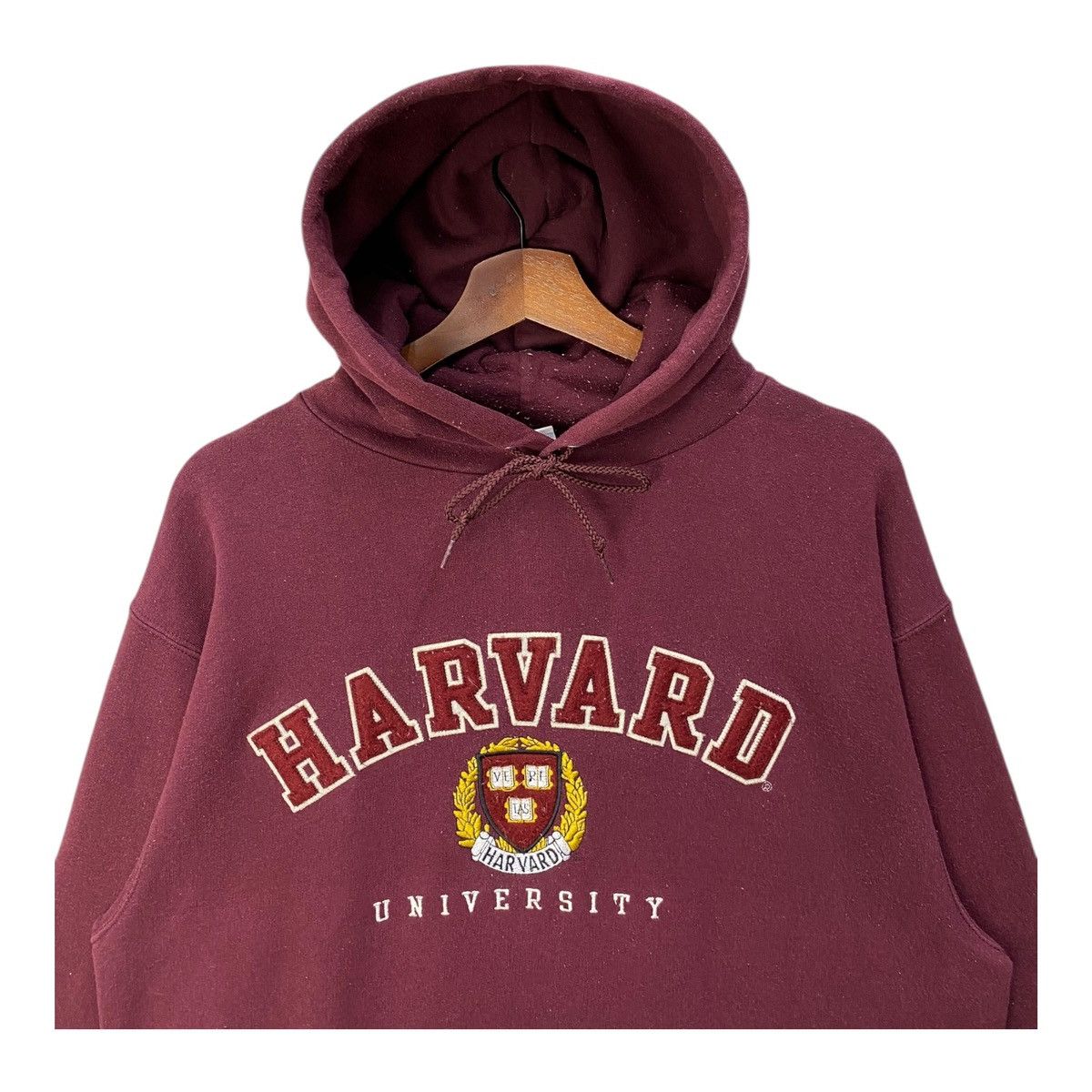 Champion Vintage Champion Harvard University Hoodie Spellout Size M Size US M / EU 48-50 / 2 - 2 Thumbnail
