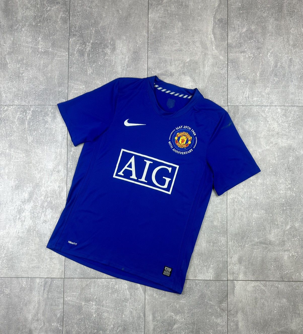 Nike Nike Manchester United 2008 Champion League Jersey Size US S / EU 44-46 / 1 - 2 Thumbnail