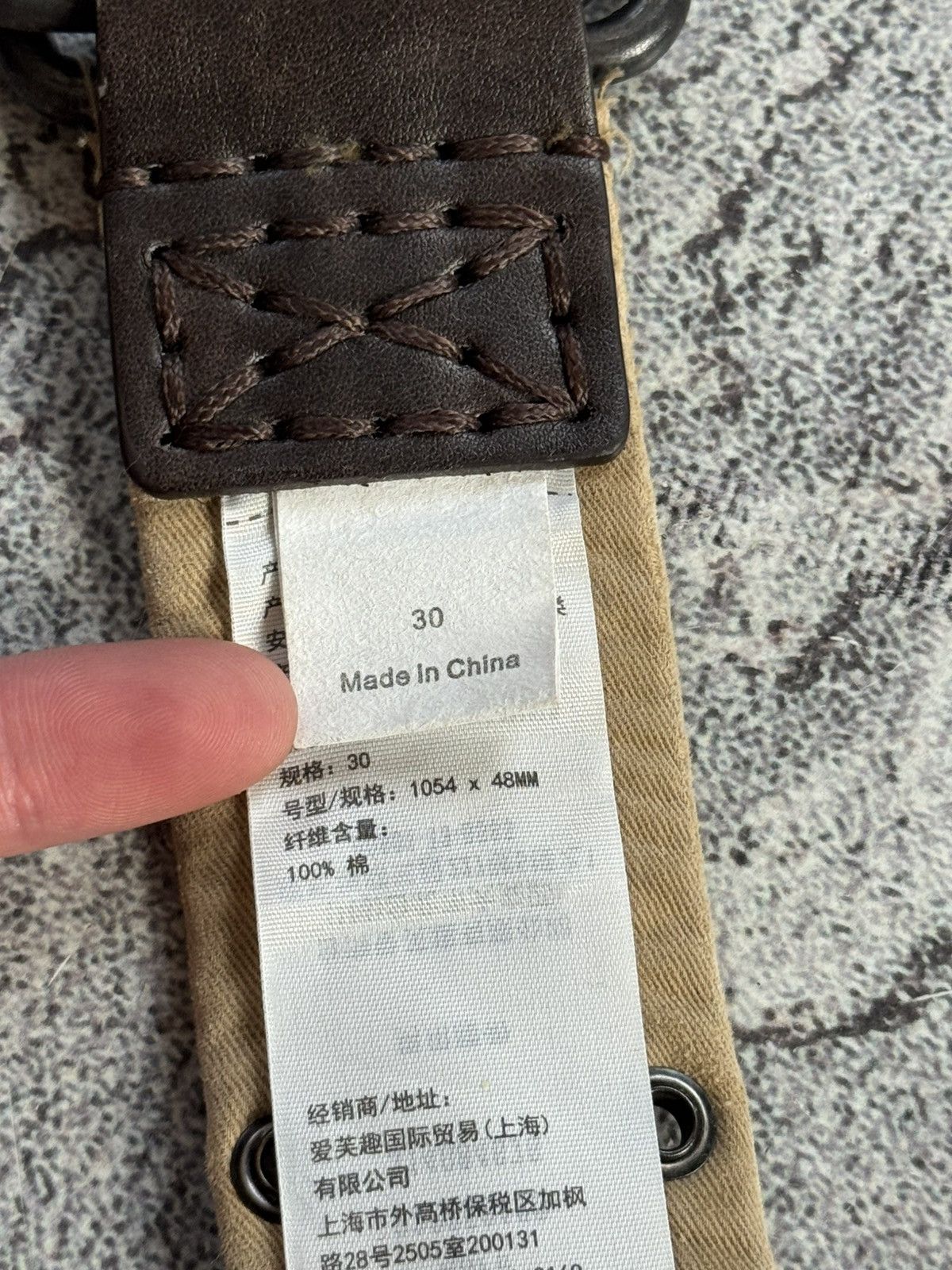 Abercrombie & Fitch Abercrombie & Fitch distressed style belt military LGB Y2K Size ONE SIZE - 13 Thumbnail