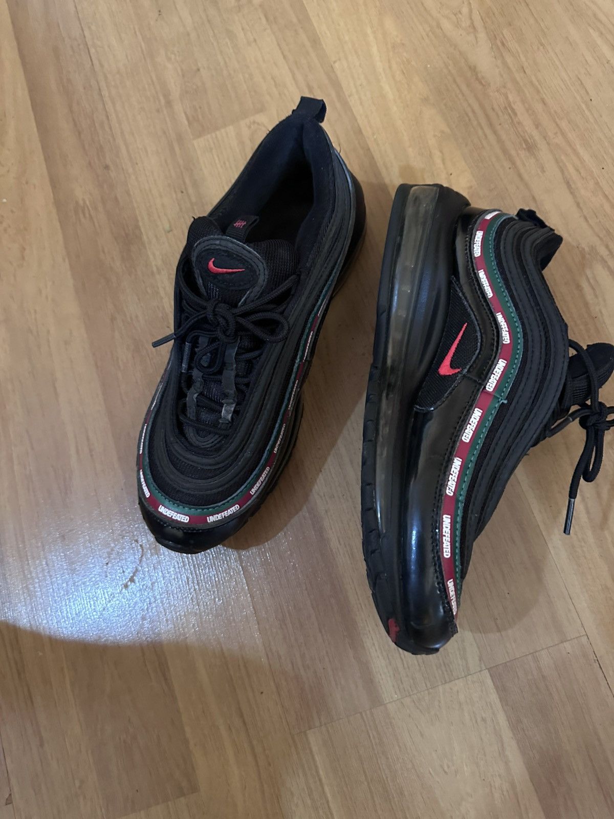 Nike × Undefeated Nike Air Max 97 x Undefeated OG Black Red Green Size US 9 / EU 42 - 2 Thumbnail