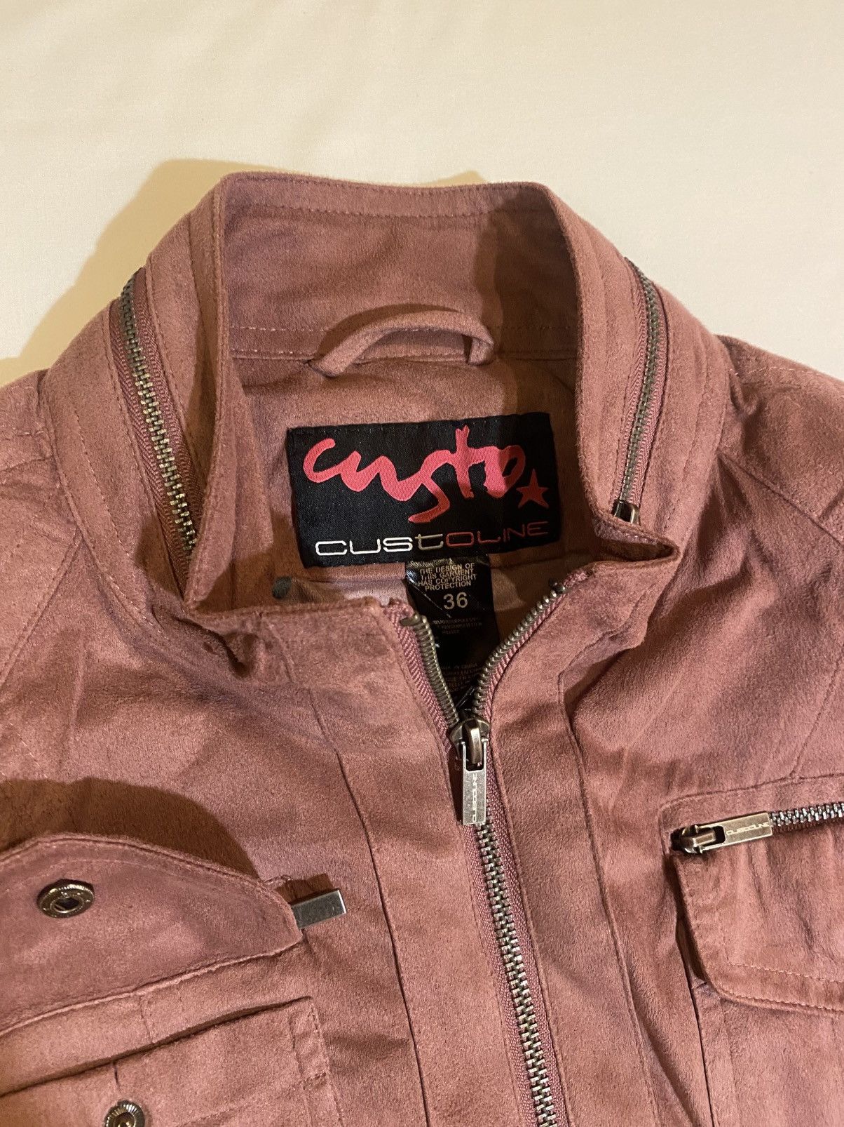 Custo Barcelona × Etro Custo Barcelona velvet jacket size 36 pink Size XS / US 0-2 / IT 36-38 - 8 Thumbnail