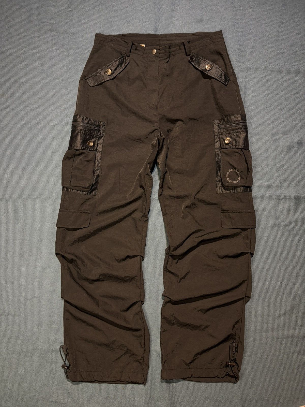 Matin Kim Matin Kim Nylon Cords Multipockets Cargo Pants W35 Size US 35 - 1 Thumbnail