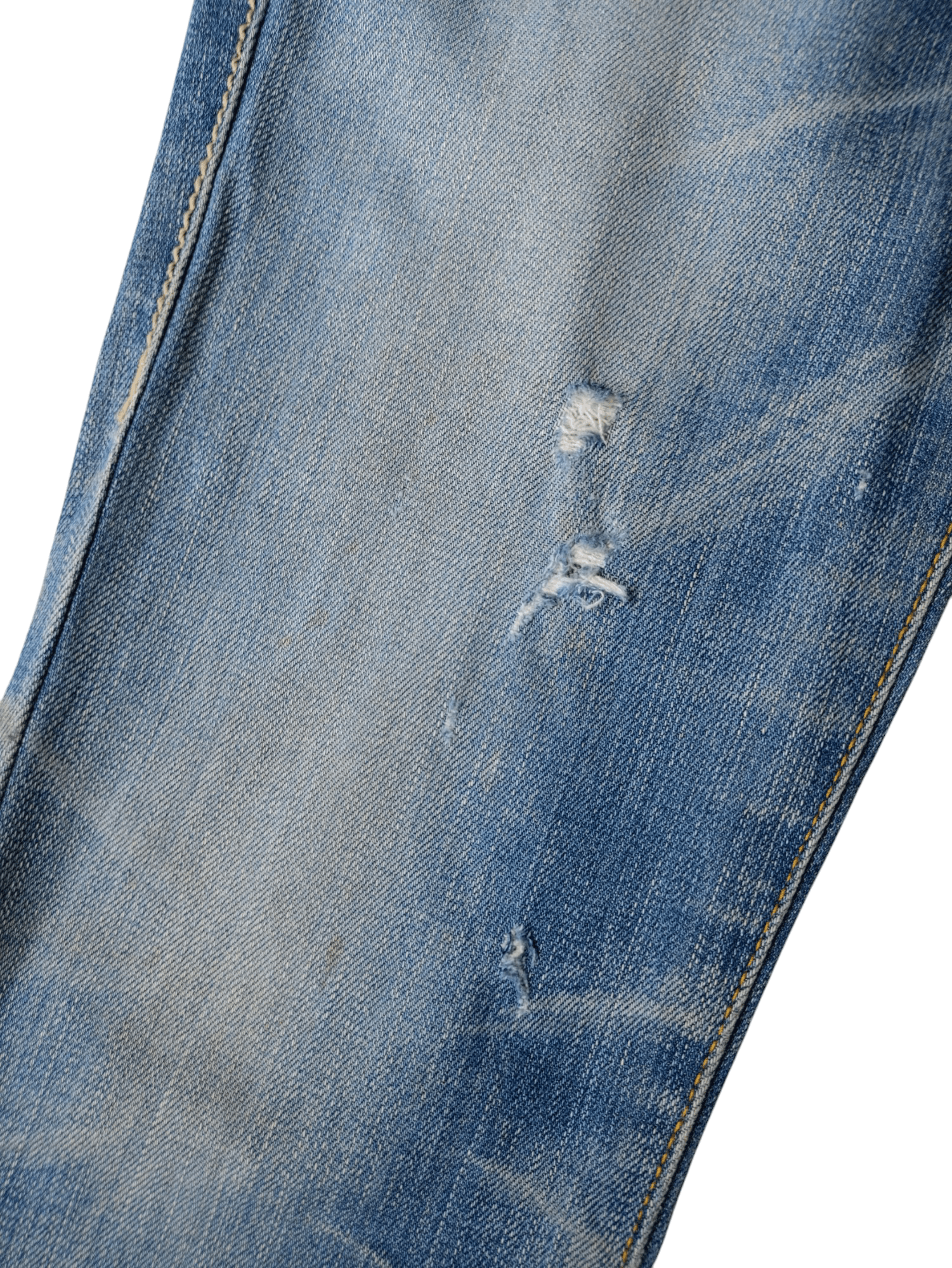 Burberry × Vintage Burberry London Blue Label Vintage Streetwear Denim Bootcut Size 25" / US 0 / IT 36 - 8 Thumbnail