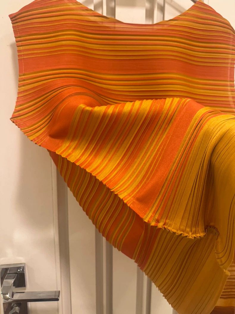 Issey Miyake Issey Miyake size:3 Orange vest Size XS / US 0-2 / IT 36-38 - 5 Thumbnail