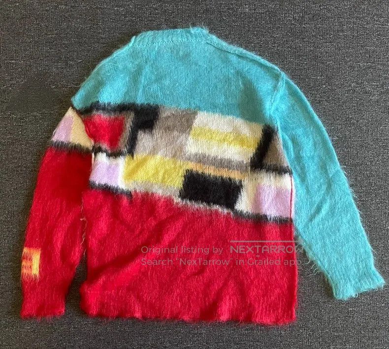 Fendi Fendi Women's Mohair Colorblock Sweater. Size US L / EU 52-54 / 3 - 4 Thumbnail