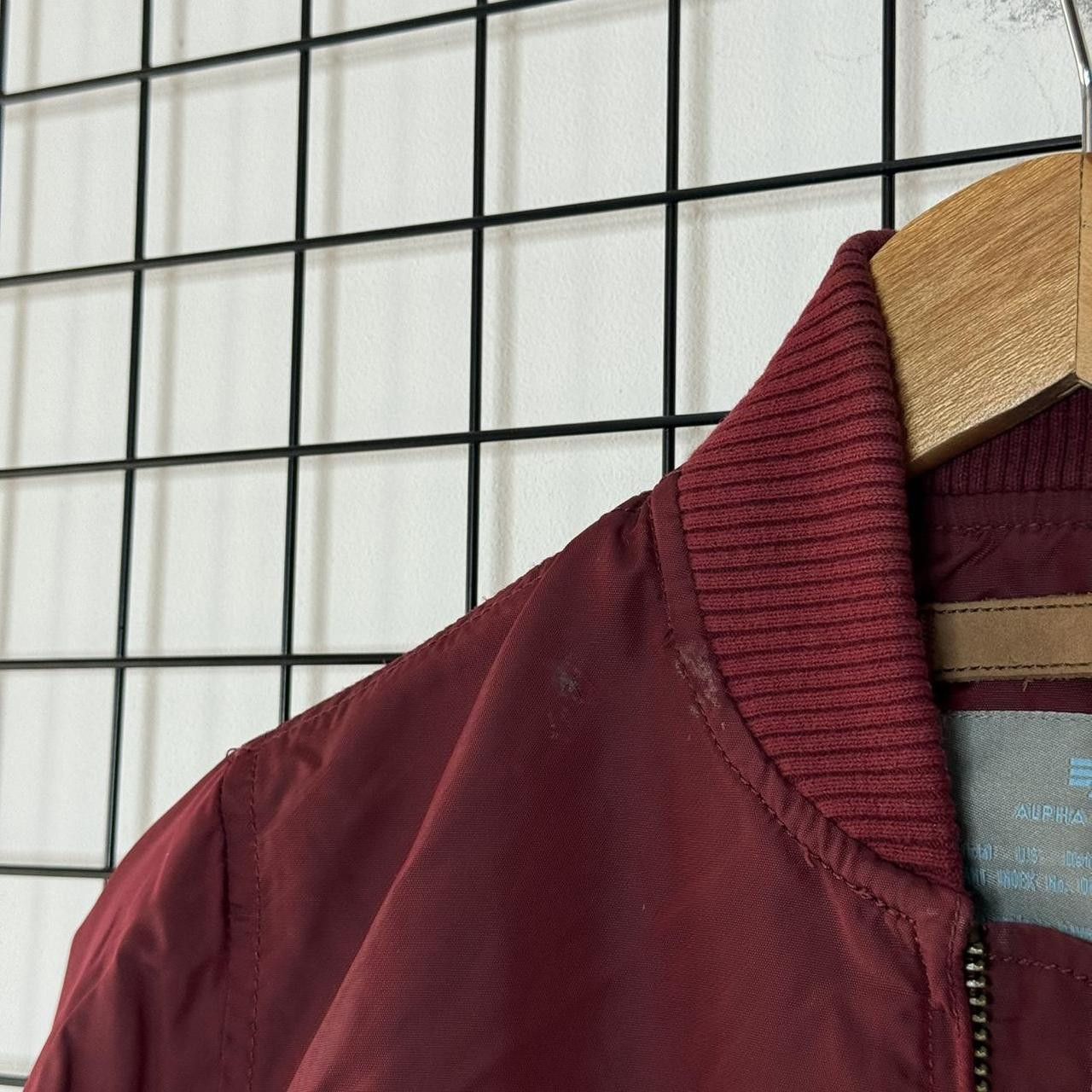 Alpha Industries Alpha Industries MA 1 Military Jacket Burgandy Size US S / EU 44-46 / 1 - 5 Thumbnail