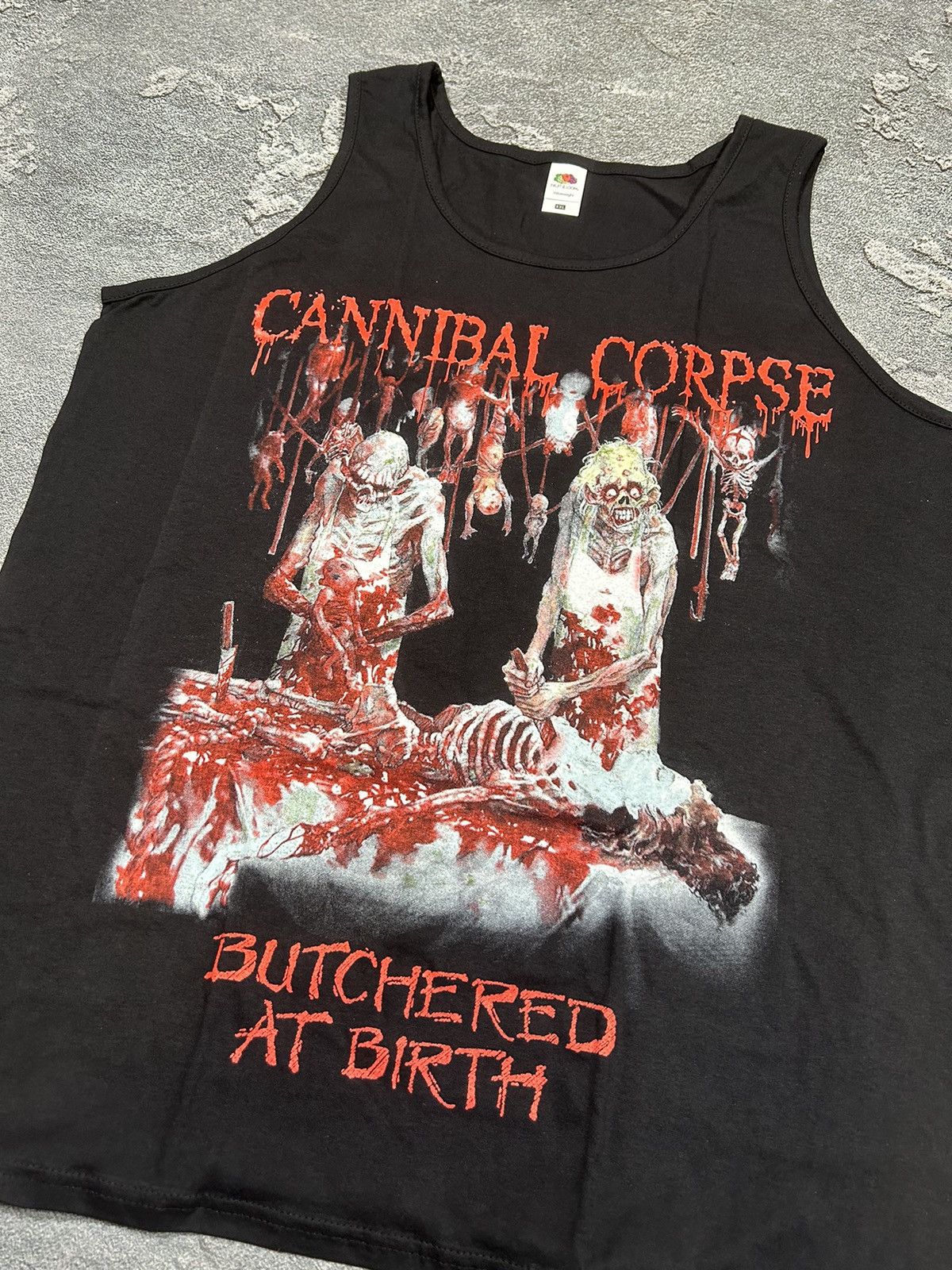 Band Tees × Vintage Vintage Cannibal Corpse t shirt Death Metal Size US XL / EU 56 / 4 - 2 Thumbnail