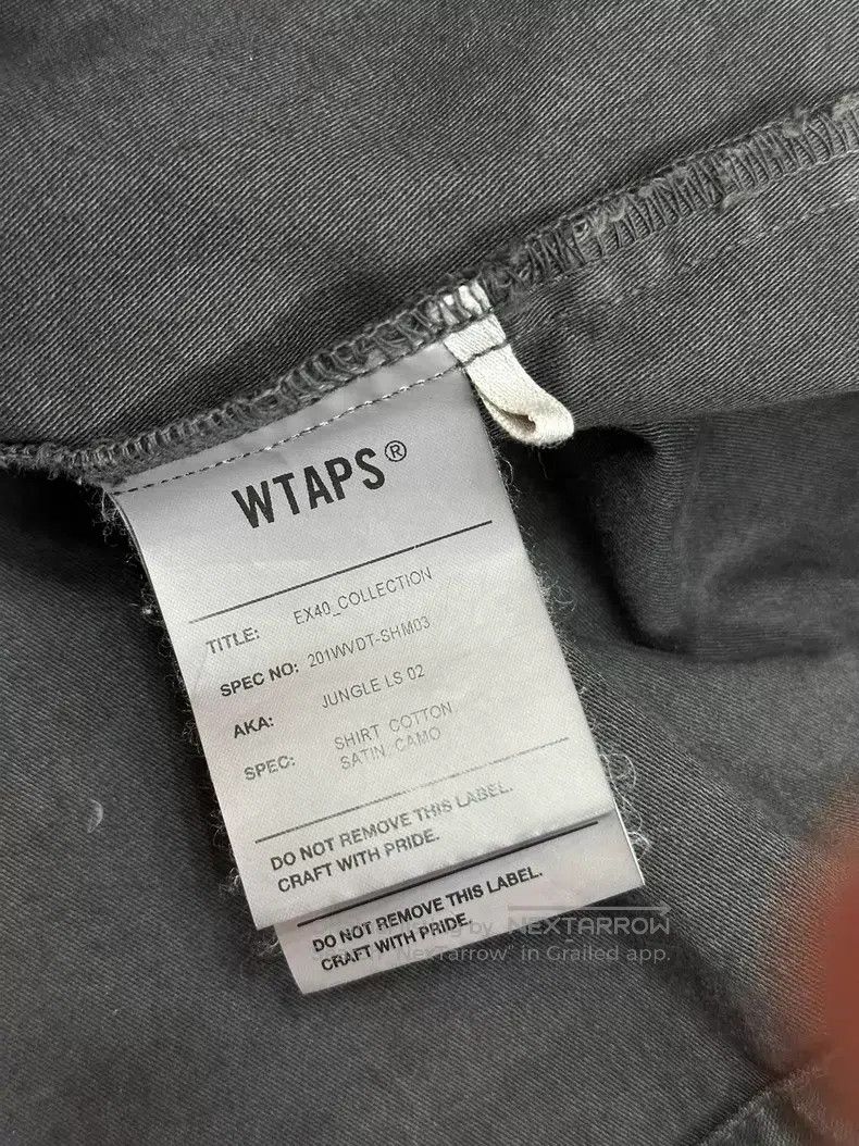 Wtaps Wtaps Dark Camo Washed Four-pocket Shirt Size US M / EU 48-50 / 2 - 4 Thumbnail
