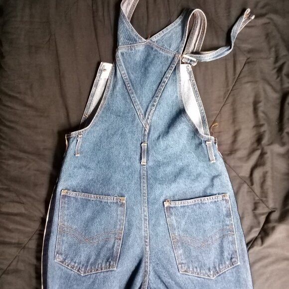 Other Vintage C'est Toi Stripes Coveralls Overalls Bibs Size US 30 / EU 46 - 5 Thumbnail