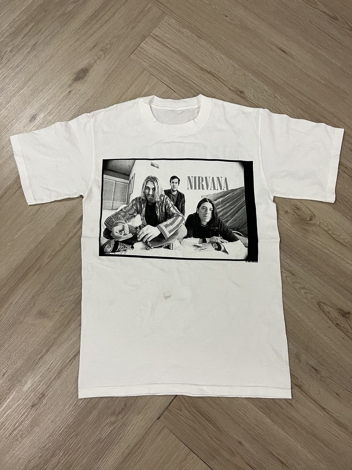 Nirvana × Vintage Vintage Nirvana 1996 Shirt Size US S / EU 44-46 / 1 - 1 Thumbnail