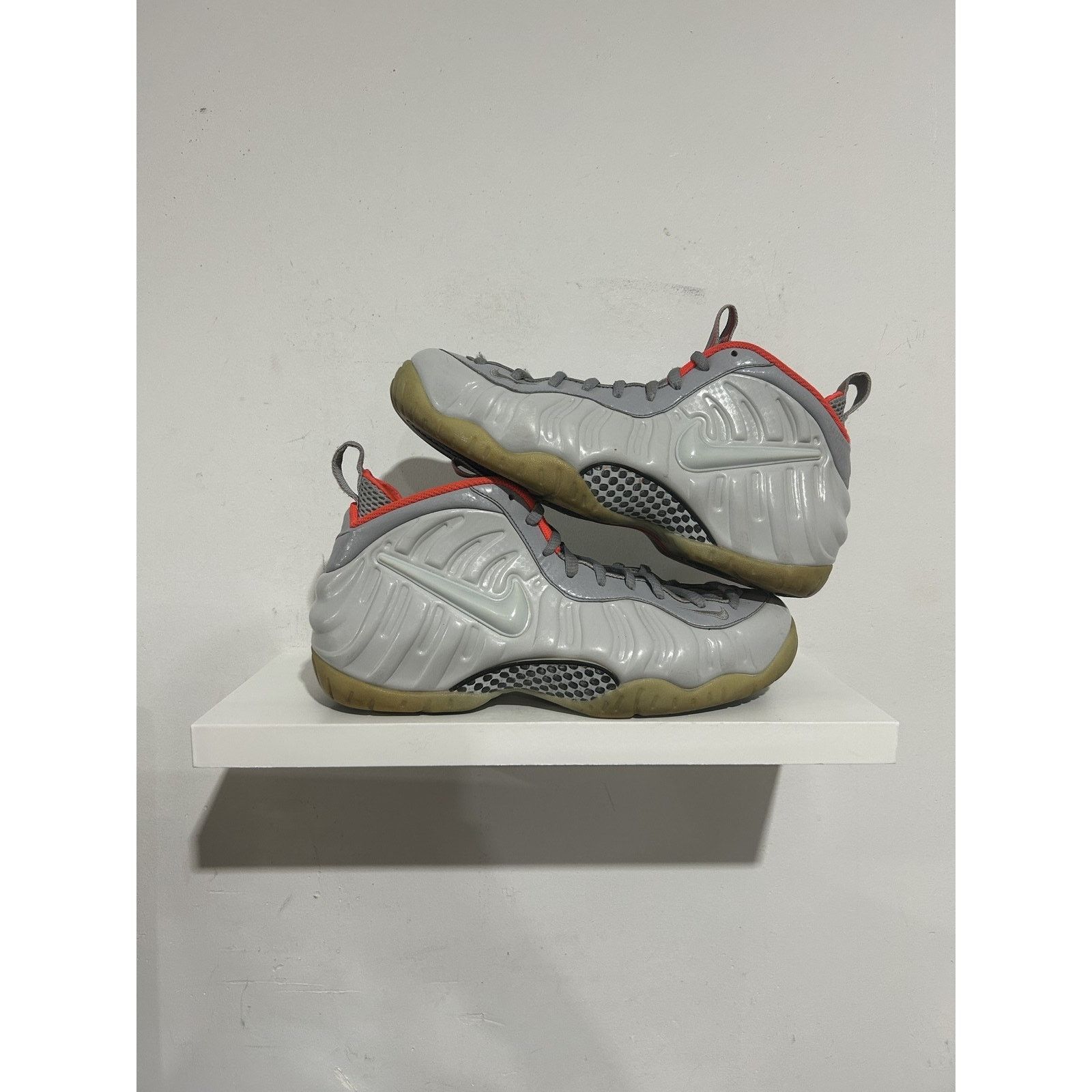 Nike NIKE FOAMPOSITE PRO PURE PLATINUM SIZE 10 PREOWNED Size US 10 / EU 43 - 1 Thumbnail
