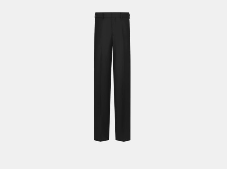 Dior o1w1db10525 493C10 Pant in Black Size US 30 / EU 46 - 1 Thumbnail