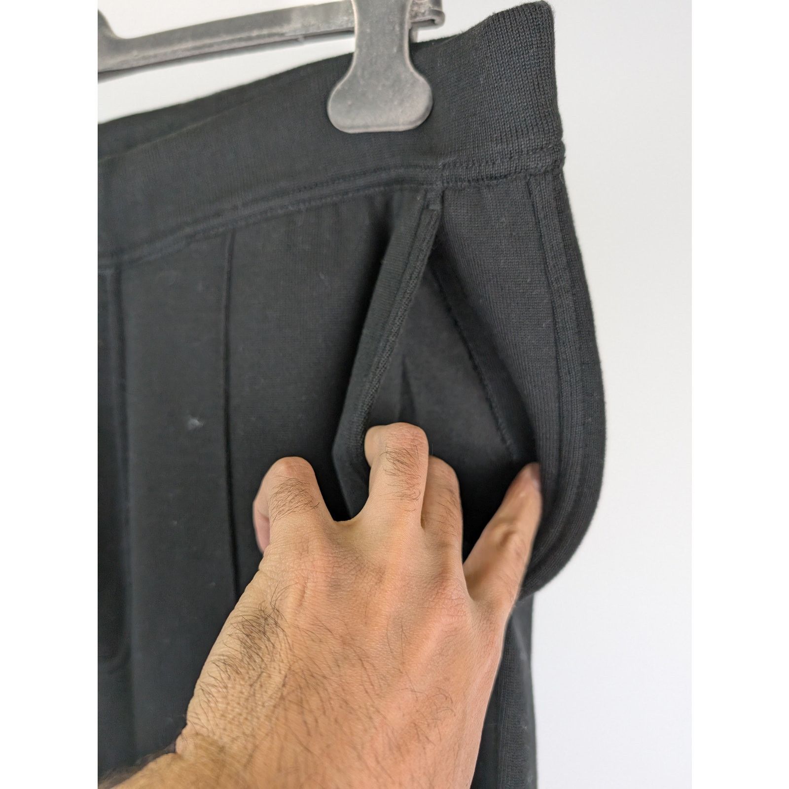 Tom Ford o1rshd1 Knitwear Trousers Sweatpants in Grey Melange Size US 40 / EU 56 - 5 Thumbnail