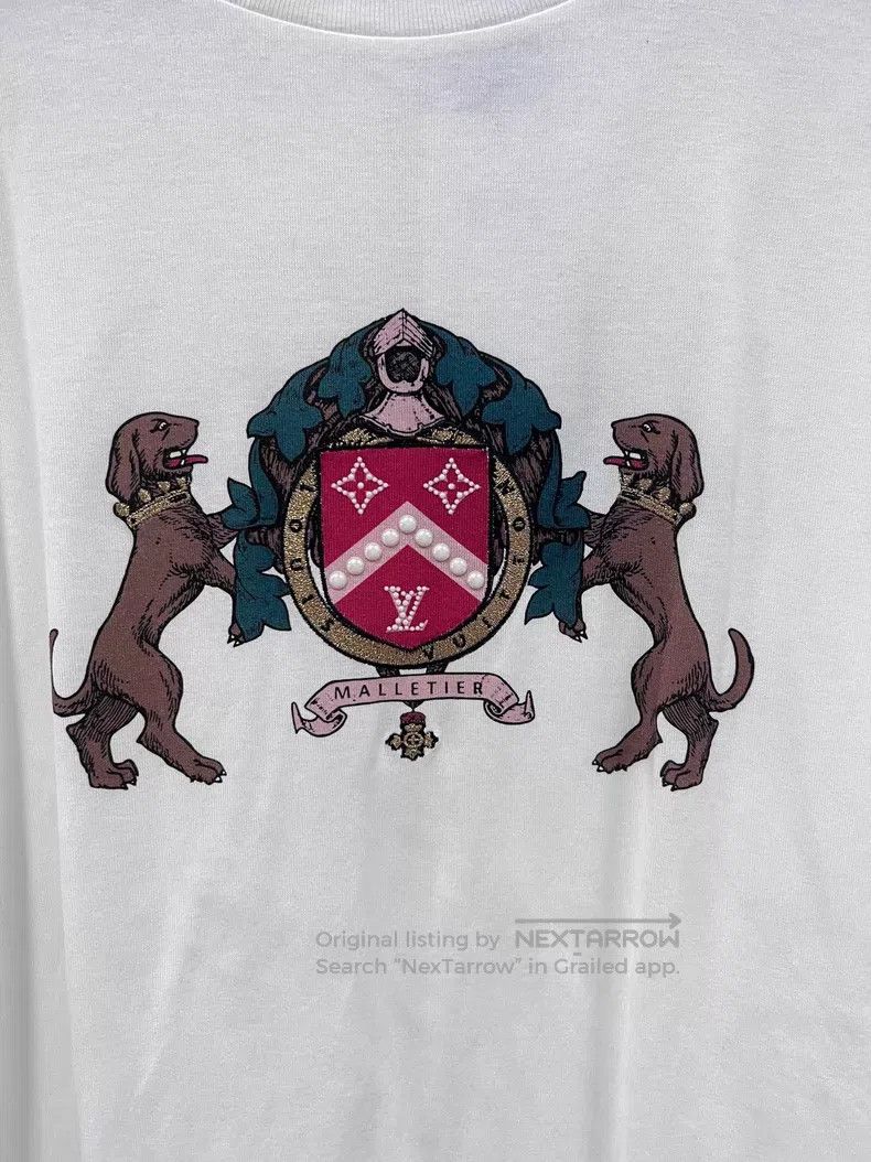 Louis Vuitton Louis Vuitton SS25 Embroidered Crewneck Short Sleeve Size US L / EU 52-54 / 3 - 5 Thumbnail