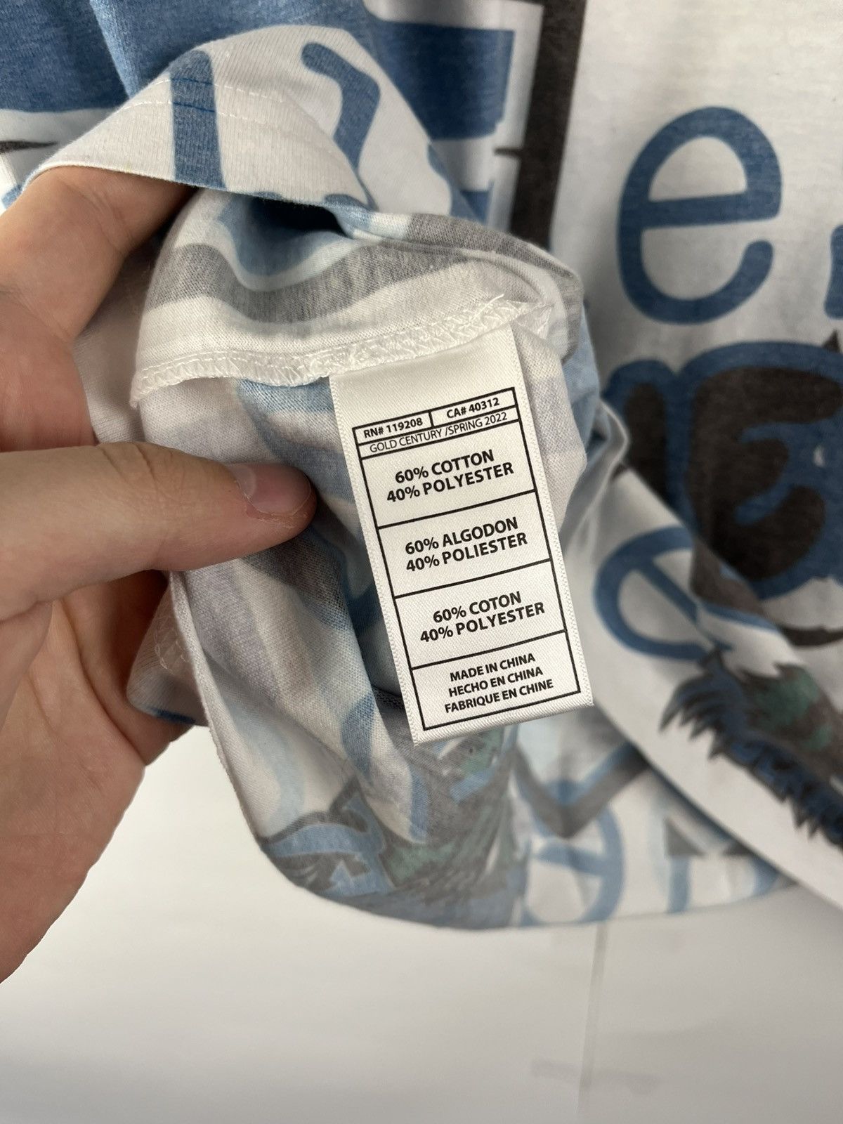 NBA Minnesota Timberwolves New! Full Print Mitchell & Ness Tee Size US M / EU 48-50 / 2 - 11 Thumbnail