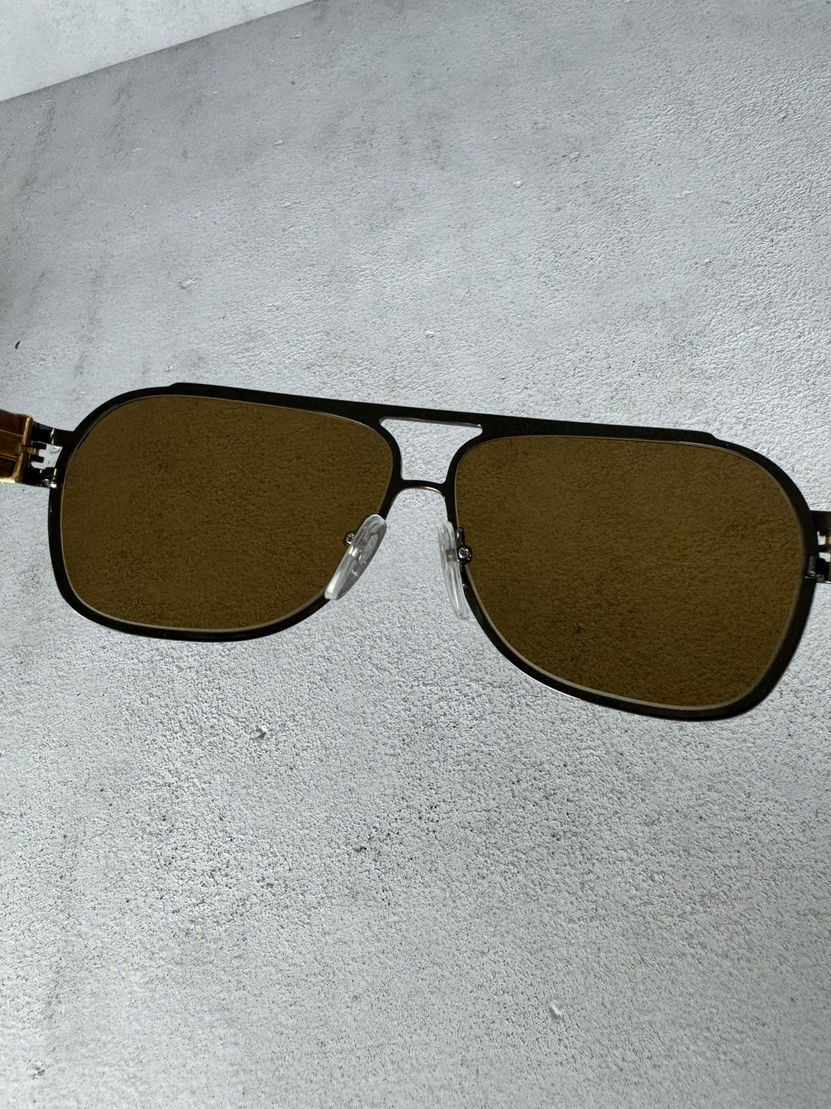 Chrome Hearts Chrome Hearts Diamond 18k Gold “THE BROWN” Sunglasses Size ONE SIZE - 12 Thumbnail
