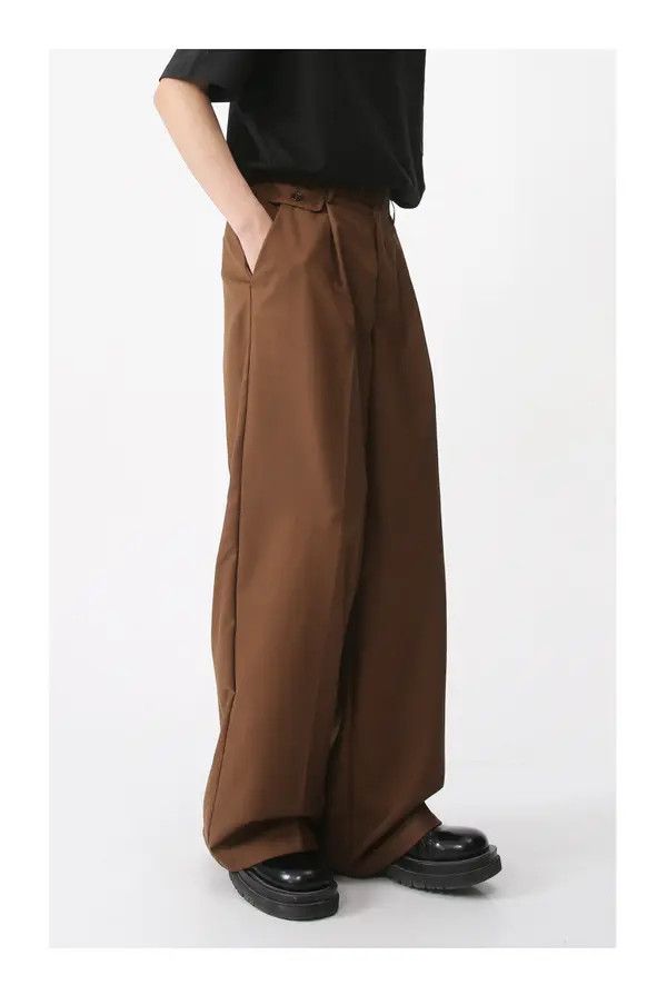 Japanese Brand Kimaya x natsu Loose straight retro casual trousers Size US 32 / EU 48 - 6 Thumbnail