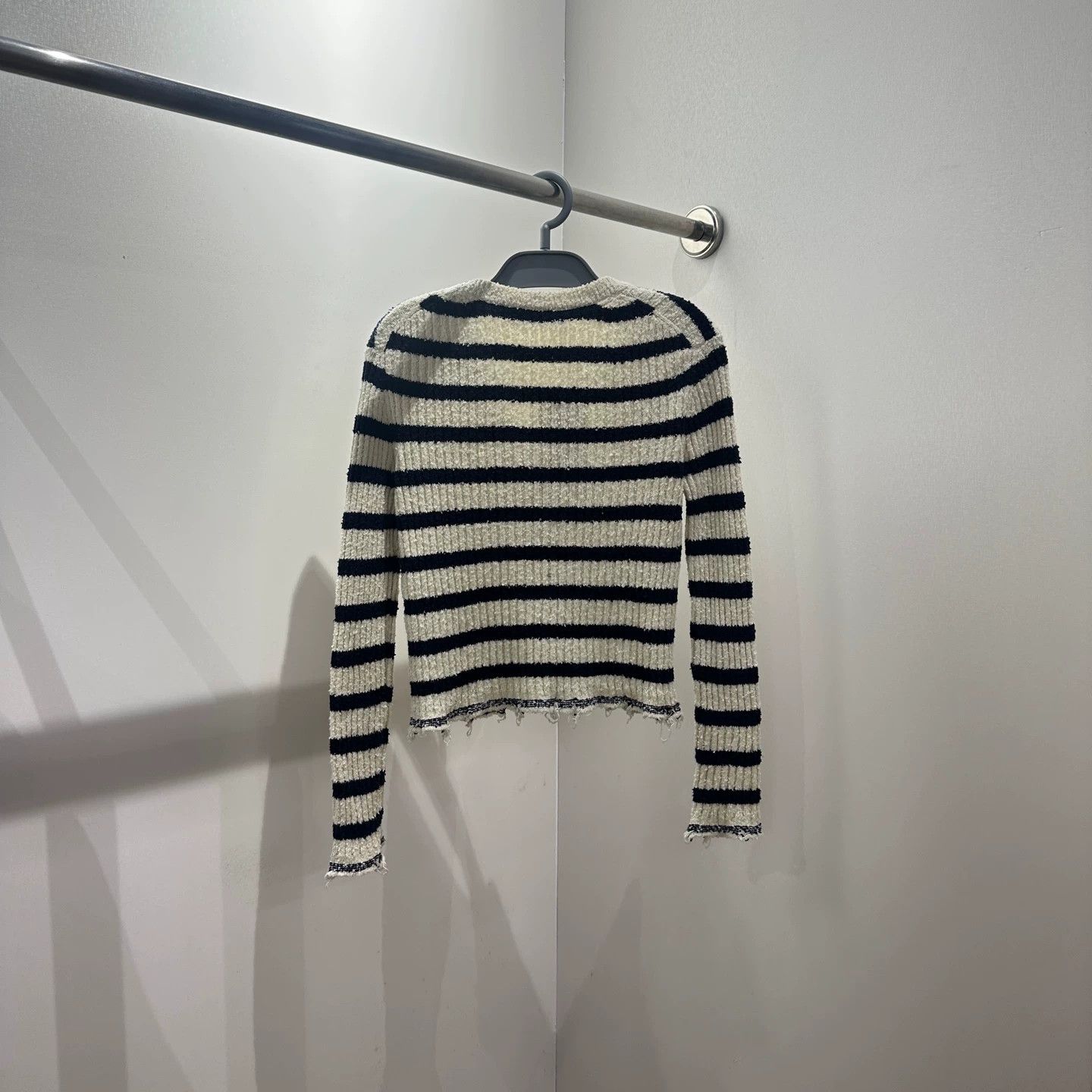 Christian Dior Monsieur Christian Dior Striped Single-Breasted Cardigan 34 Size XS / US 0-2 / IT 36-38 - 2 Thumbnail