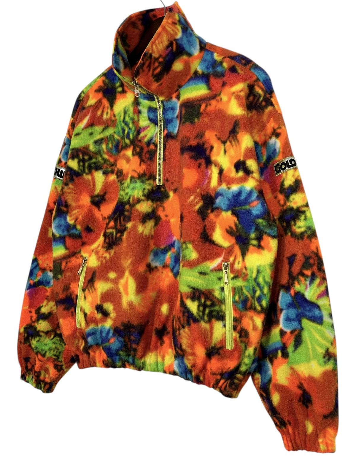 Goldwin × Japanese Brand × Vintage Vintage Goldwin Fleece Pullover Jacket Size US L / EU 52-54 / 3 - 3 Thumbnail
