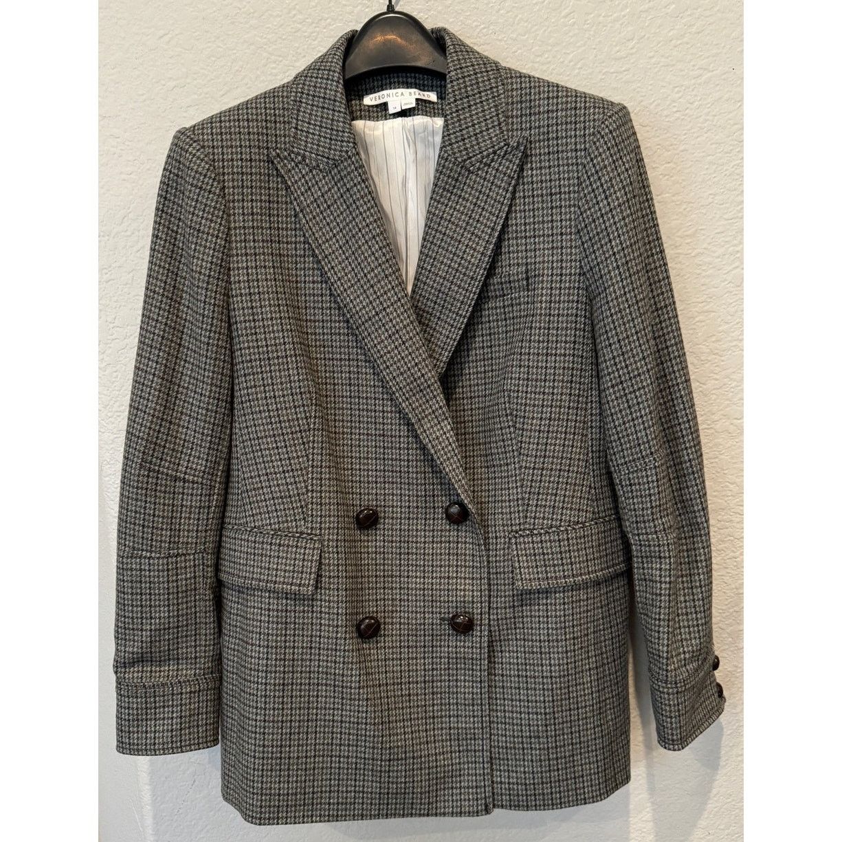Veronica Beard Veronica Beard Pyle Dickey Wool Blend Jacket Size 14 Size XL / US 12-14 / IT 48-50 - 14 Thumbnail