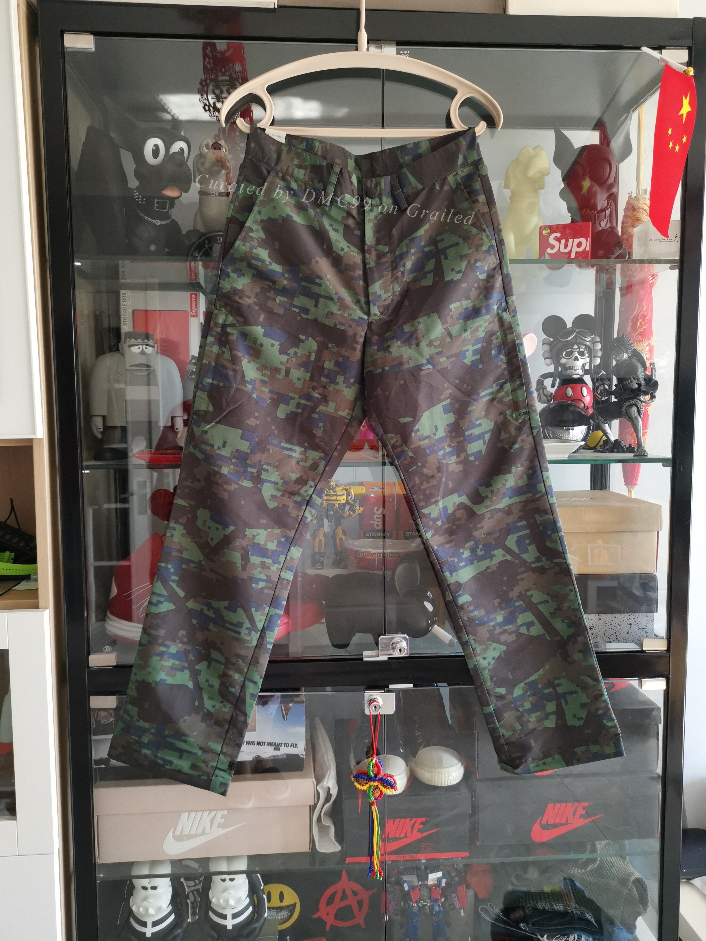 Vintage Hollywood Camo Casual Pants Size 36 Size US 36 / EU 52 - 1 Thumbnail