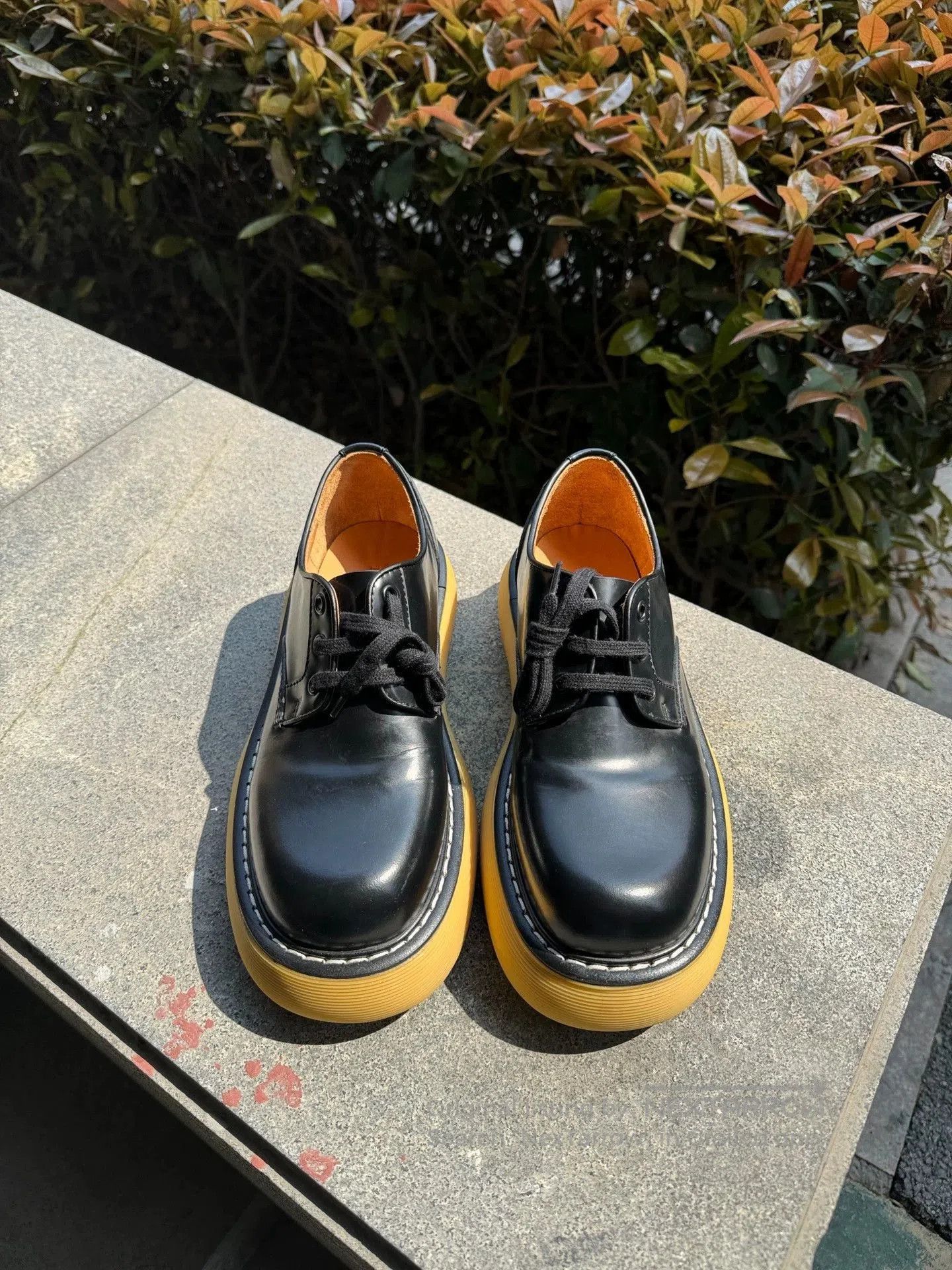 Bottega Veneta FINAL PRICE BV Stilt Platform Derby Clear Sole 43
