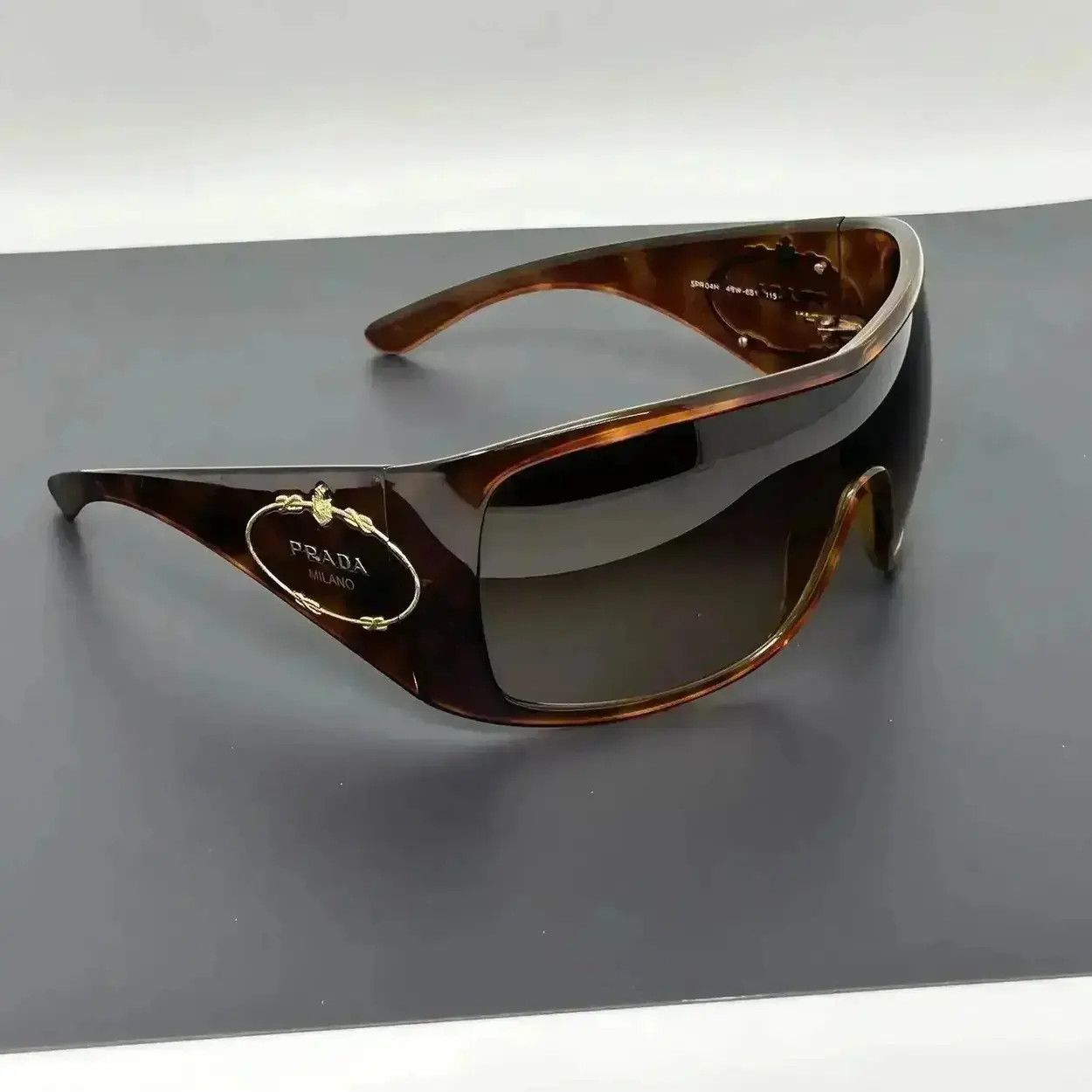 Designer × Prada × Vintage 2000s Prada Sunglasses Y2K SPR 58F