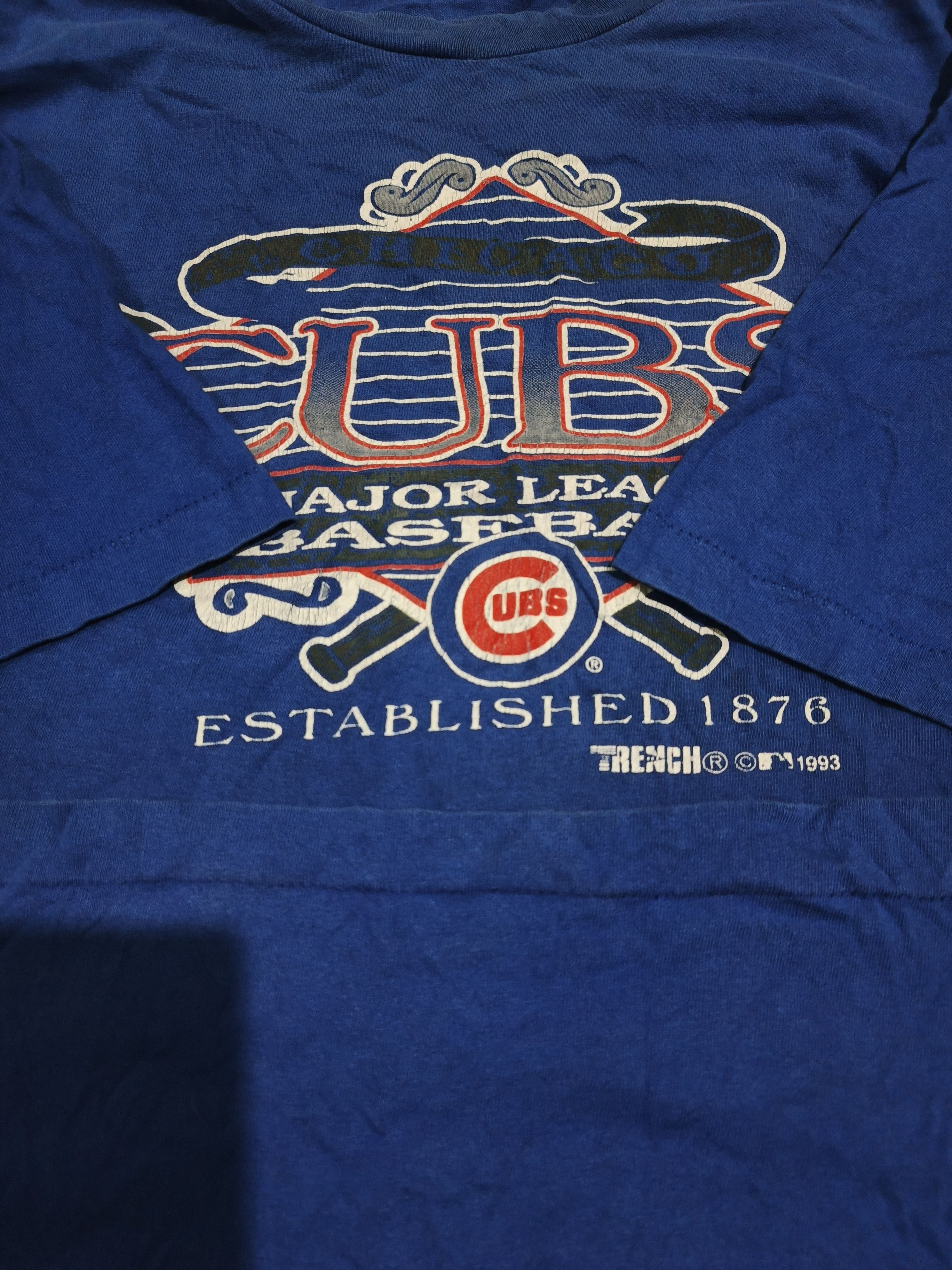 Vintage Vintage MLB Cubs Big Logo ©1993 Size US L / EU 52-54 / 3 - 3 Thumbnail