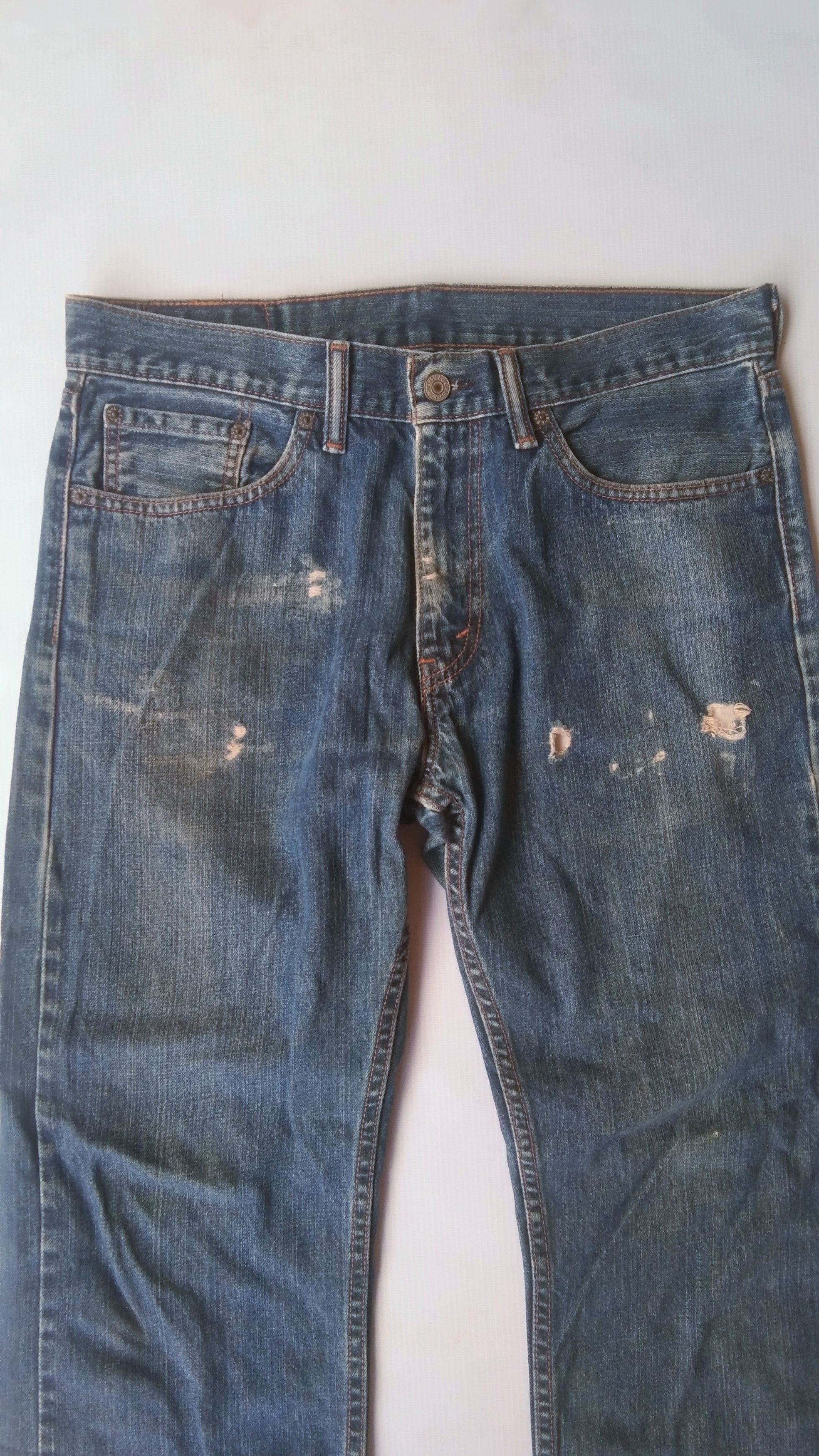 Levi's 90s Levis 505 mexico distressed denim Size US 32 / EU 48 - 2 Thumbnail