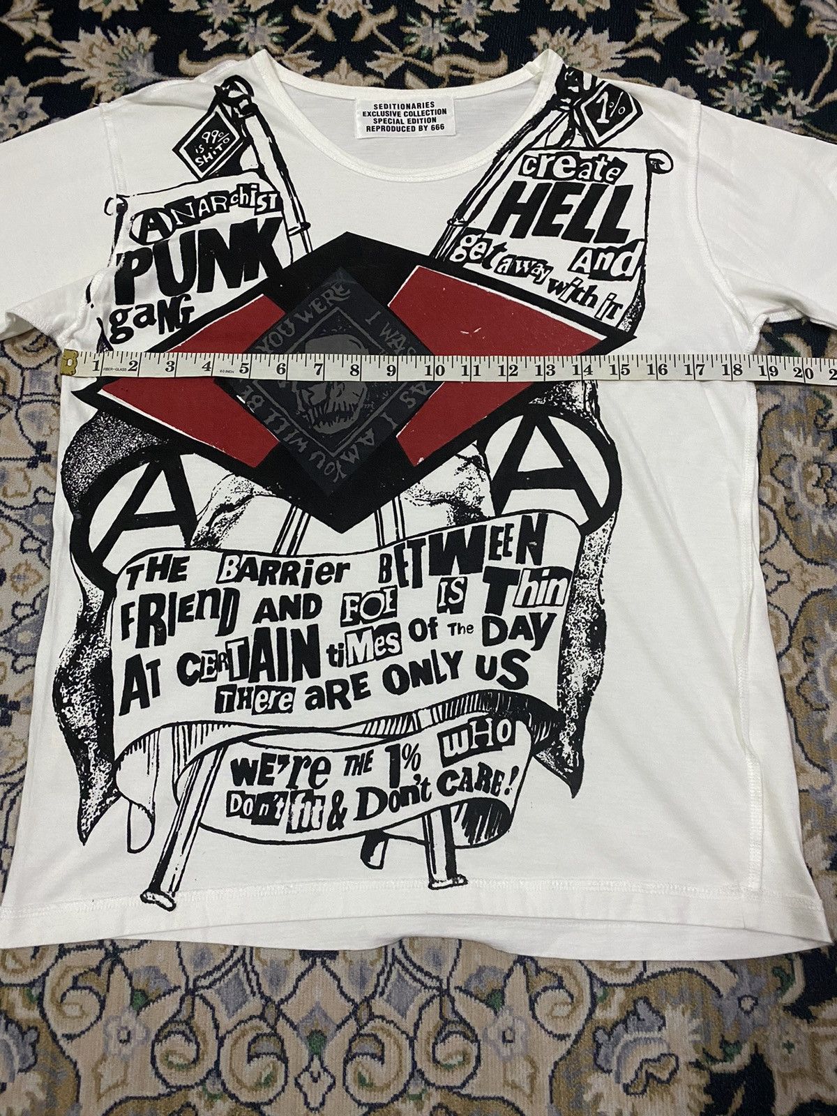 Seditionaries Seditionaries Punk shirt Reproduced by 666 Size US S / EU 44-46 / 1 - 7 Thumbnail