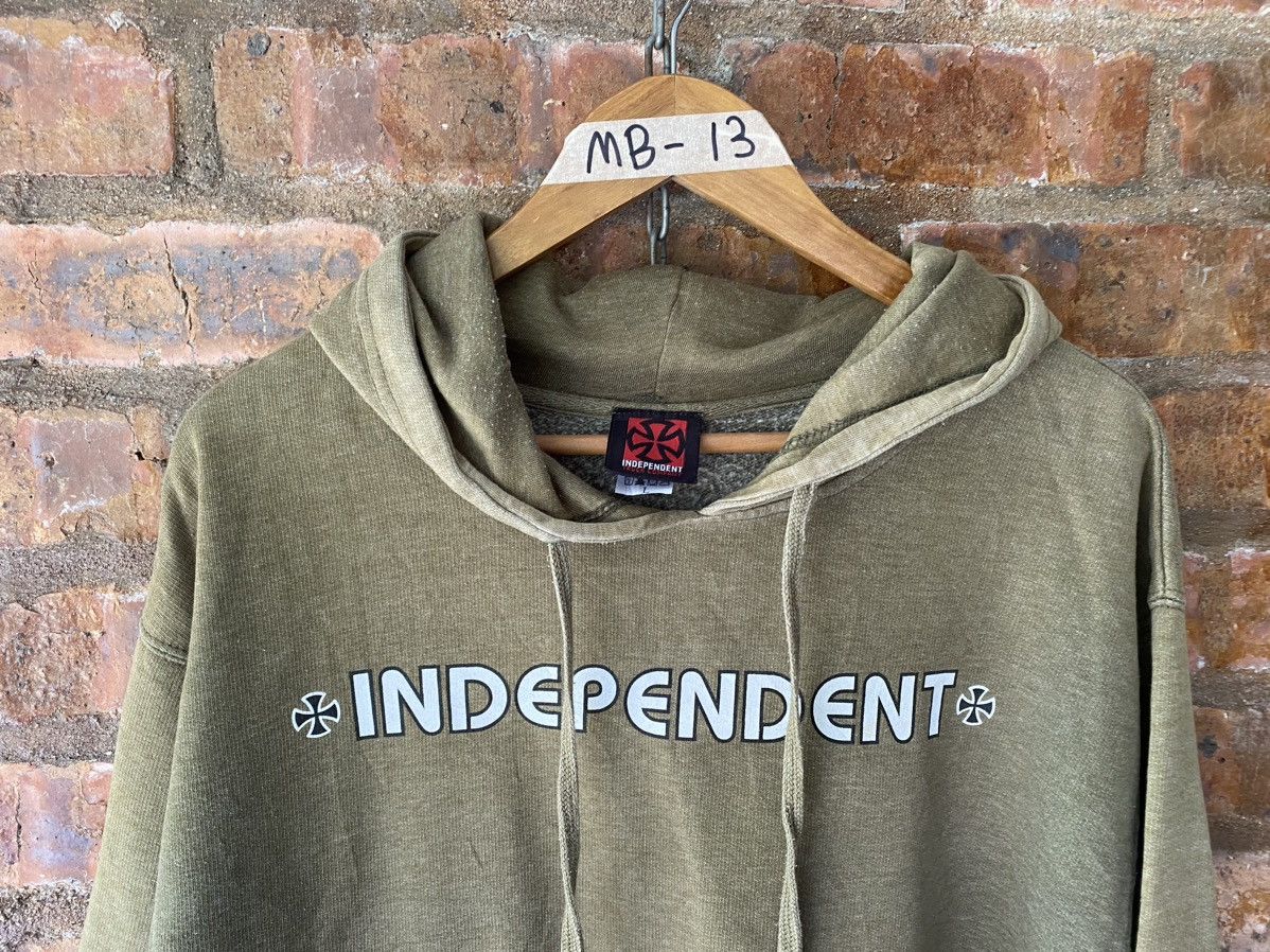 Independent Truck Co. 2000s Big Both logo hoodie Size US L / EU 52-54 / 3 - 3 Thumbnail