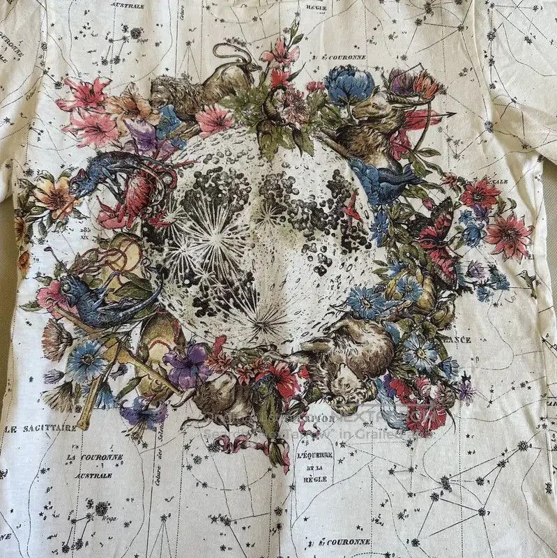 Other Dior Summer White Cotton Graphic T. Size XS / US 0-2 / IT 36-38 - 4 Thumbnail