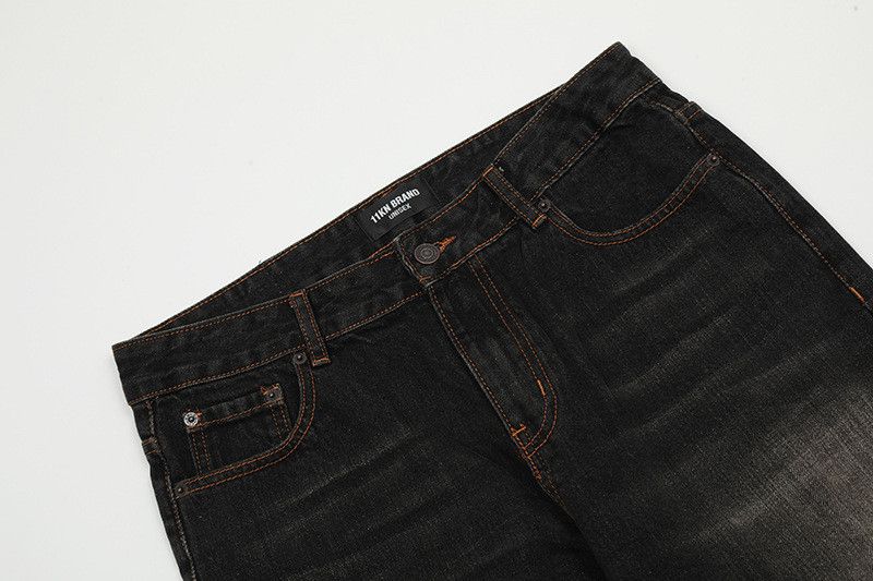 Jean American retro washed vintage flared jeans for men Size US 32 / EU 48 - 3 Thumbnail