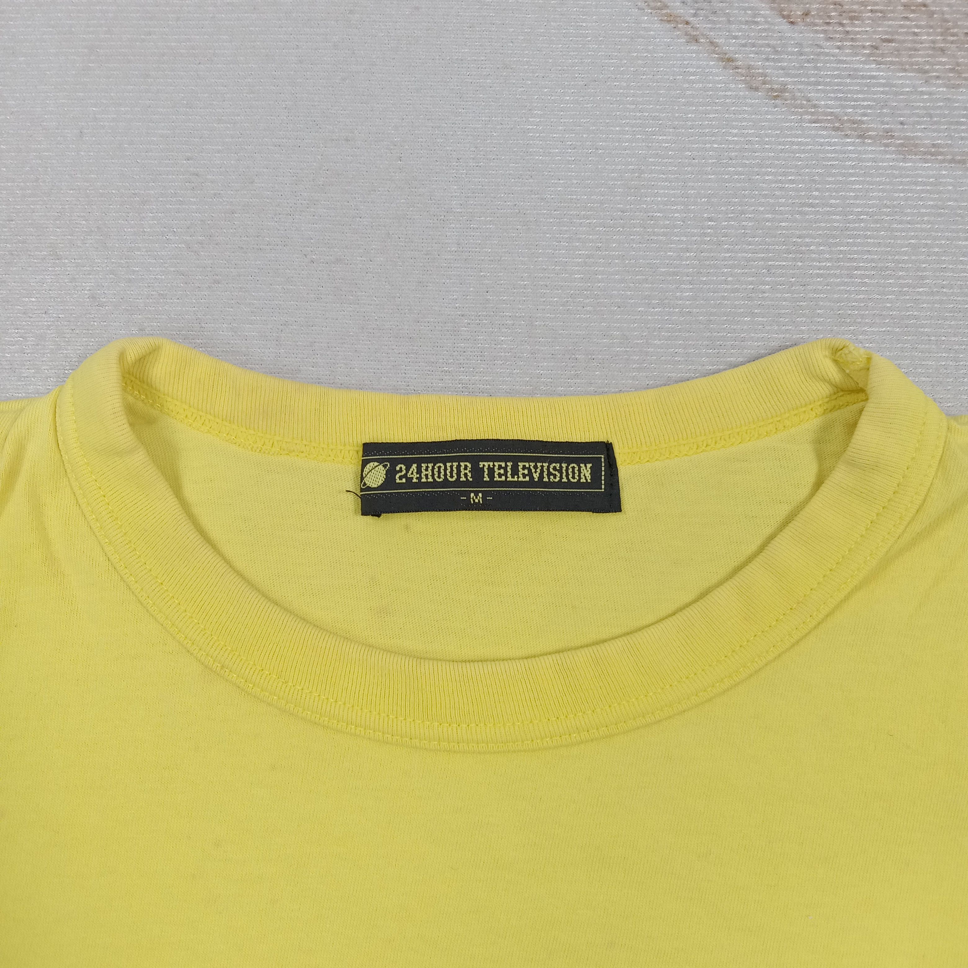 Japanese Brand 24 Hours Television A Bathing Ape Logo Tshirt C285N40 Size US S / EU 44-46 / 1 - 3 Thumbnail