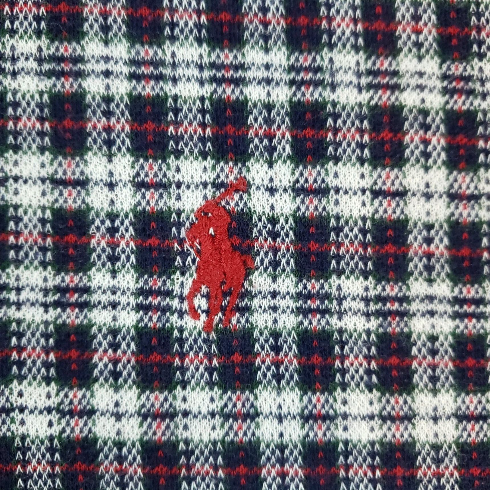 Vintage Polo Golf Polo Shirt Mens 2XL XXL Long Sleeve Plaid Blue Red Casual Shirts Size US XXL / EU 58 / 5 - 5 Thumbnail