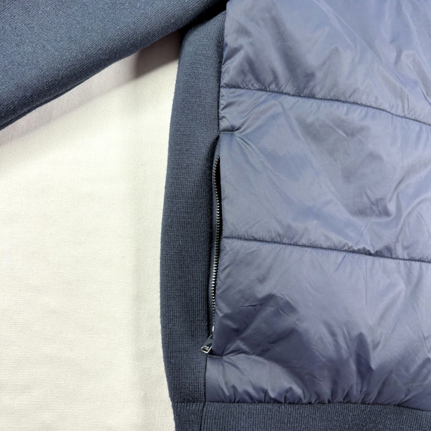 Vintage Arne Jacket Mens L Blue Bomber Full Zip Casual Long Sleeve Size US L / EU 52-54 / 3 - 2 Thumbnail