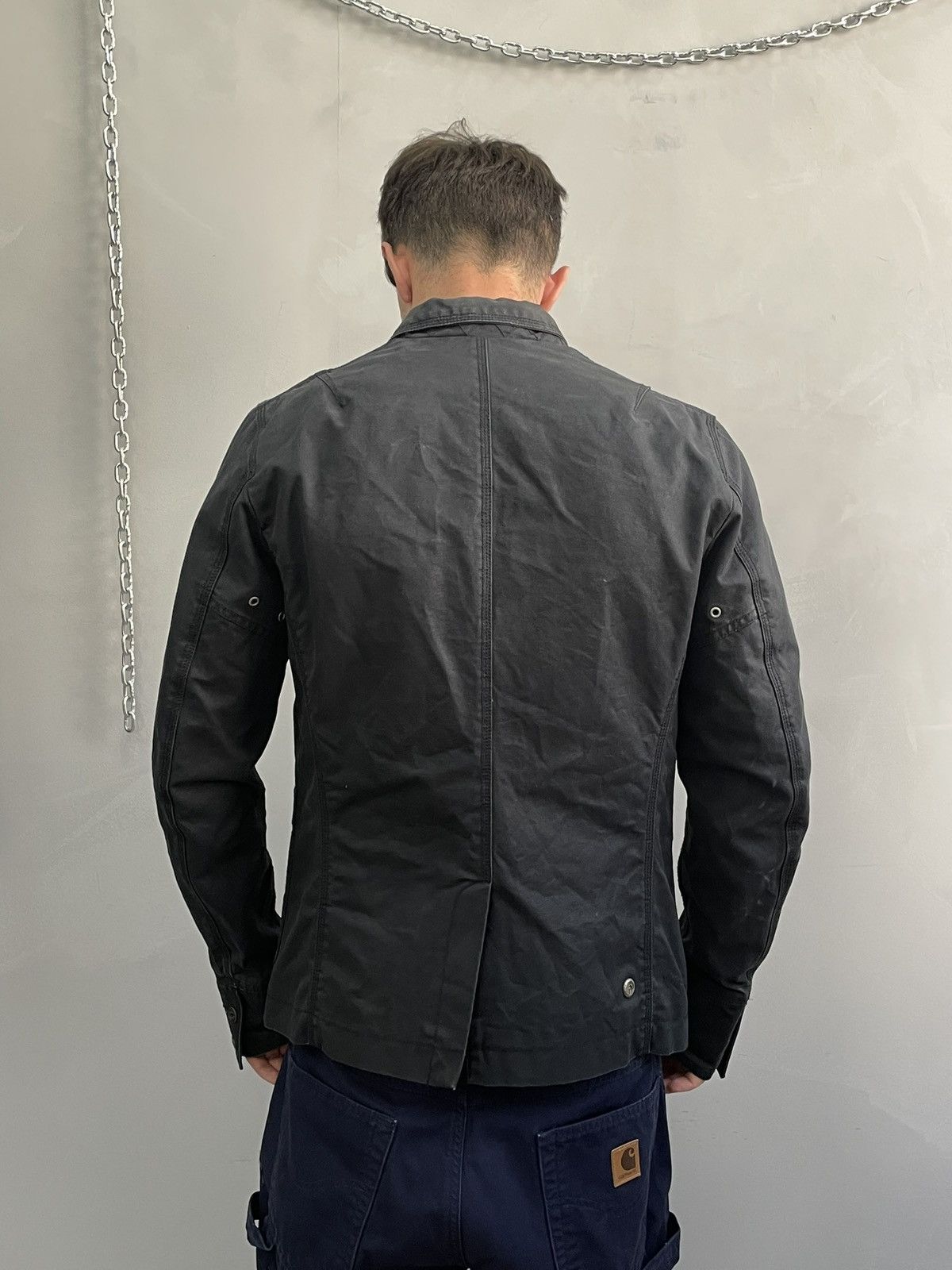Diesel Japanese diesel jacket canvas y2k hype Size US M / EU 48-50 / 2 - 9 Thumbnail