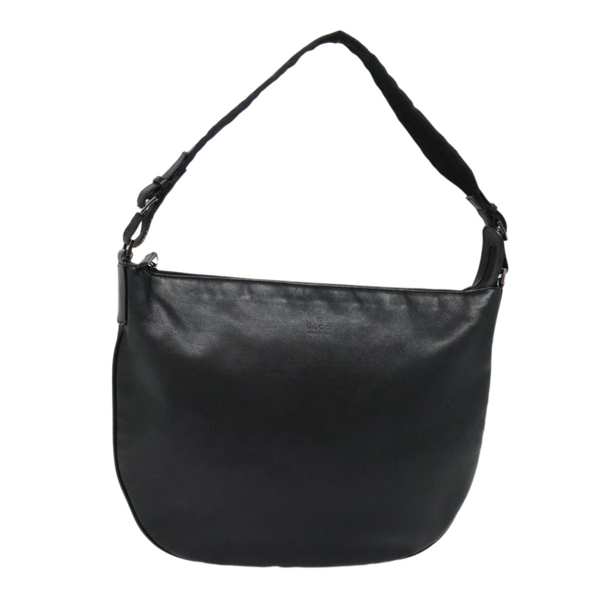 Gucci Demi Lune Black Leather Shoulder Bag (Pre-Owned) Size ONE SIZE - 1 Thumbnail