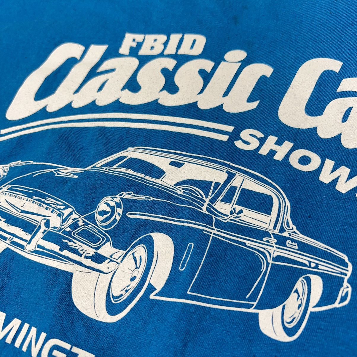 Gildan × Vintage Car Tee Shirt Blue Hot Rod Classic Show NJ Custom Auto Y2K Size US XL / EU 56 / 4 - 5 Thumbnail