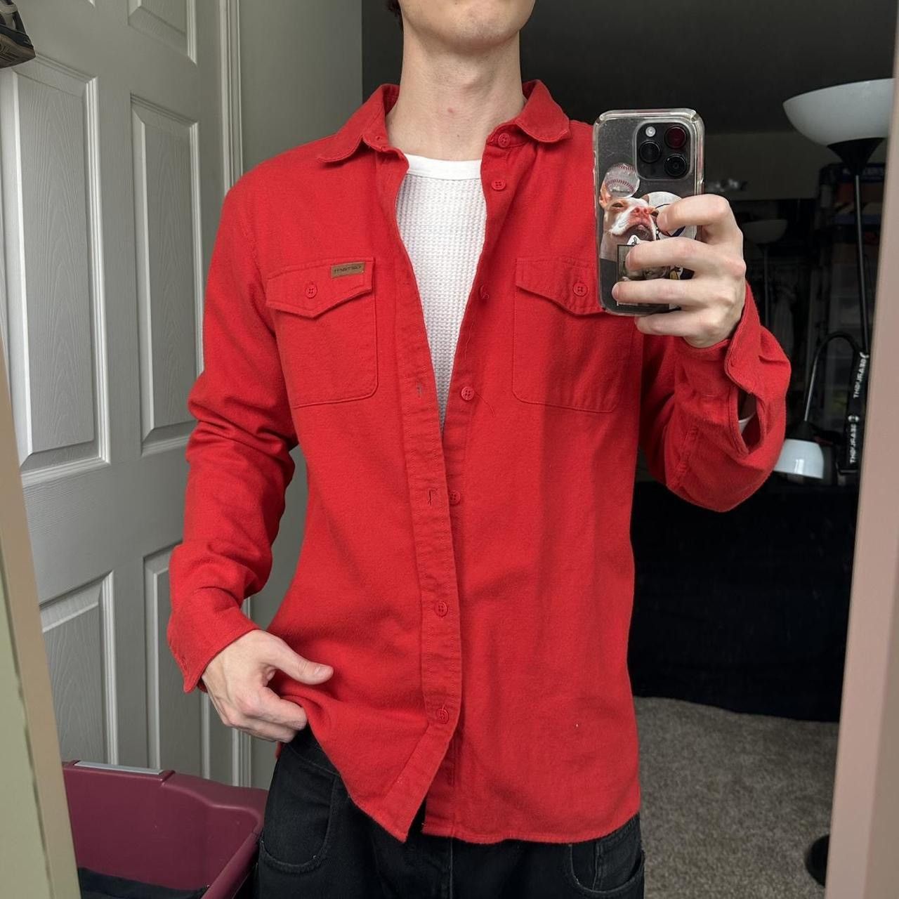 Carhartt Wip Carhartt WIP Rugged Cotton Longsleeve Cotton Flannel Shirt Size US M / EU 48-50 / 2 - 4 Thumbnail
