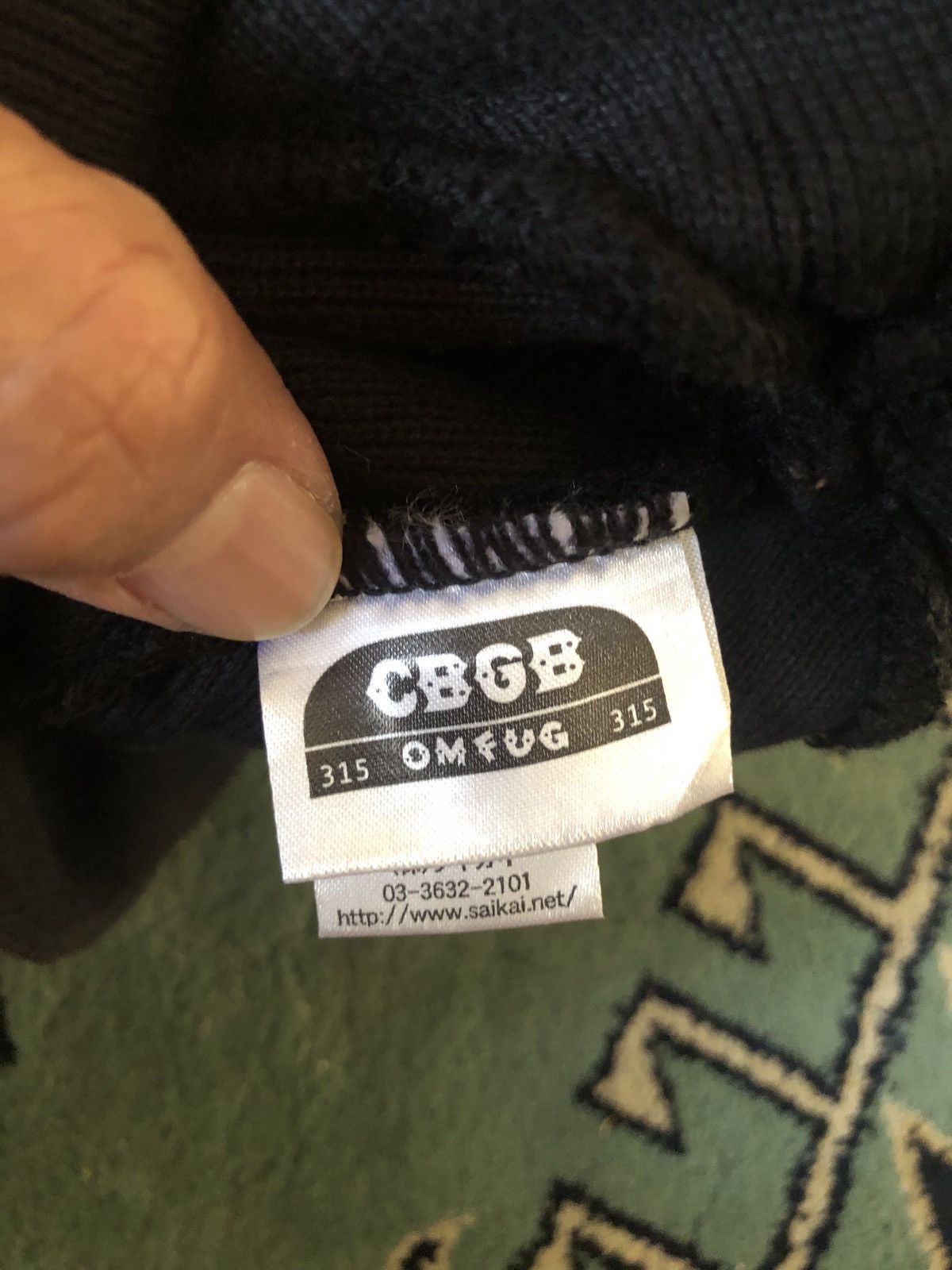 Japanese Brand × Vintage CBGB Omfug Beanie hat Size ONE SIZE - 5 Thumbnail