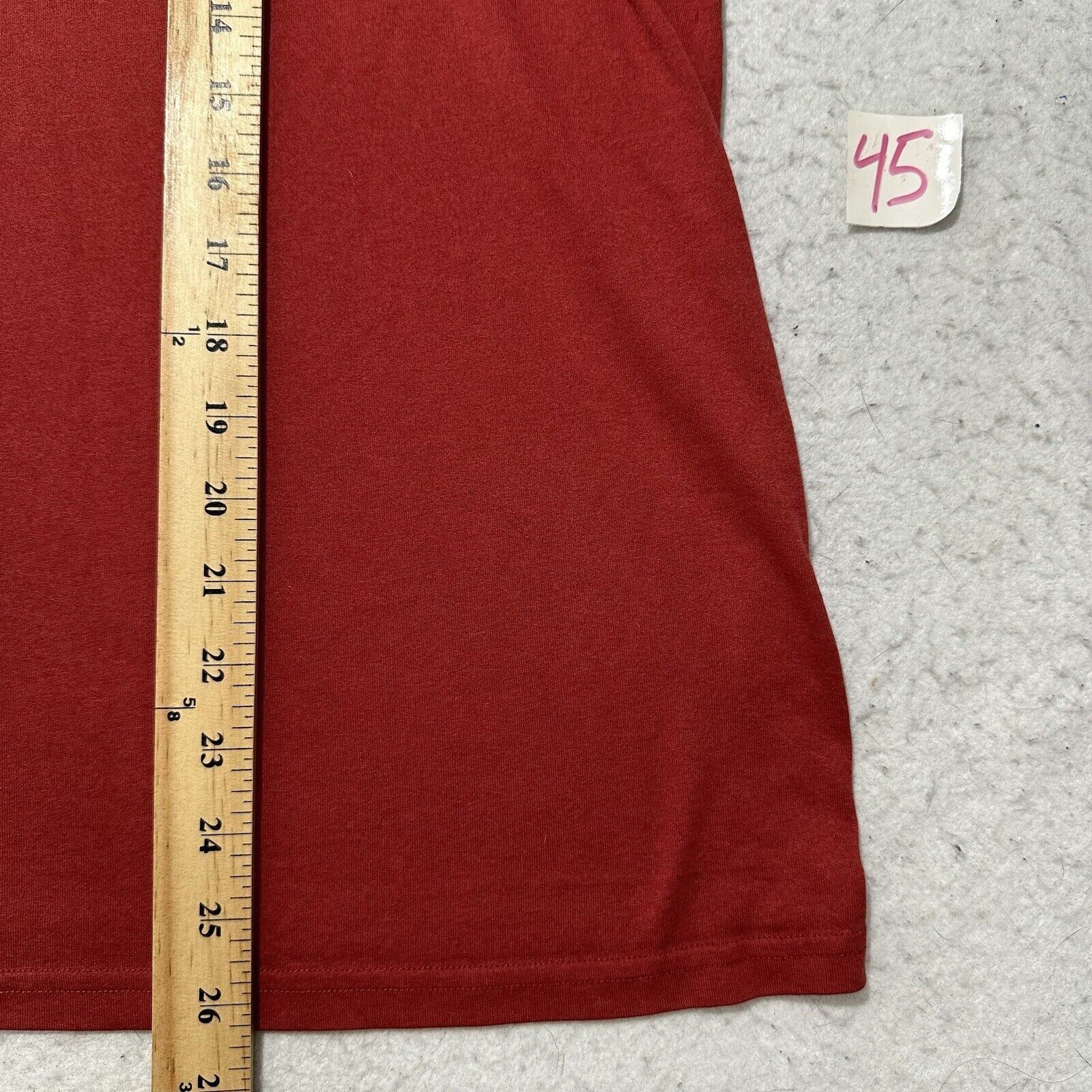 Nike Nike Dri Fit Medium Red Athletic T Shirt Swoosh Logo Size US M / EU 48-50 / 2 - 9 Thumbnail