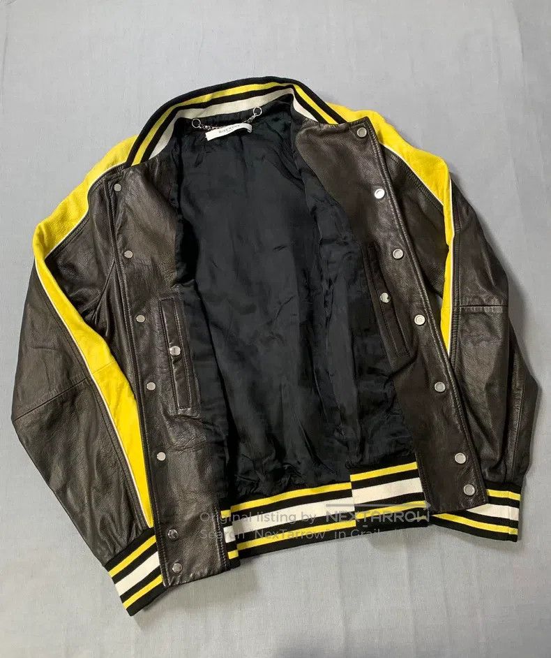 Givenchy Givenchy Patchwork Embroidered Lamb Leather Training Jacke Size US S / EU 44-46 / 1 - 6 Thumbnail
