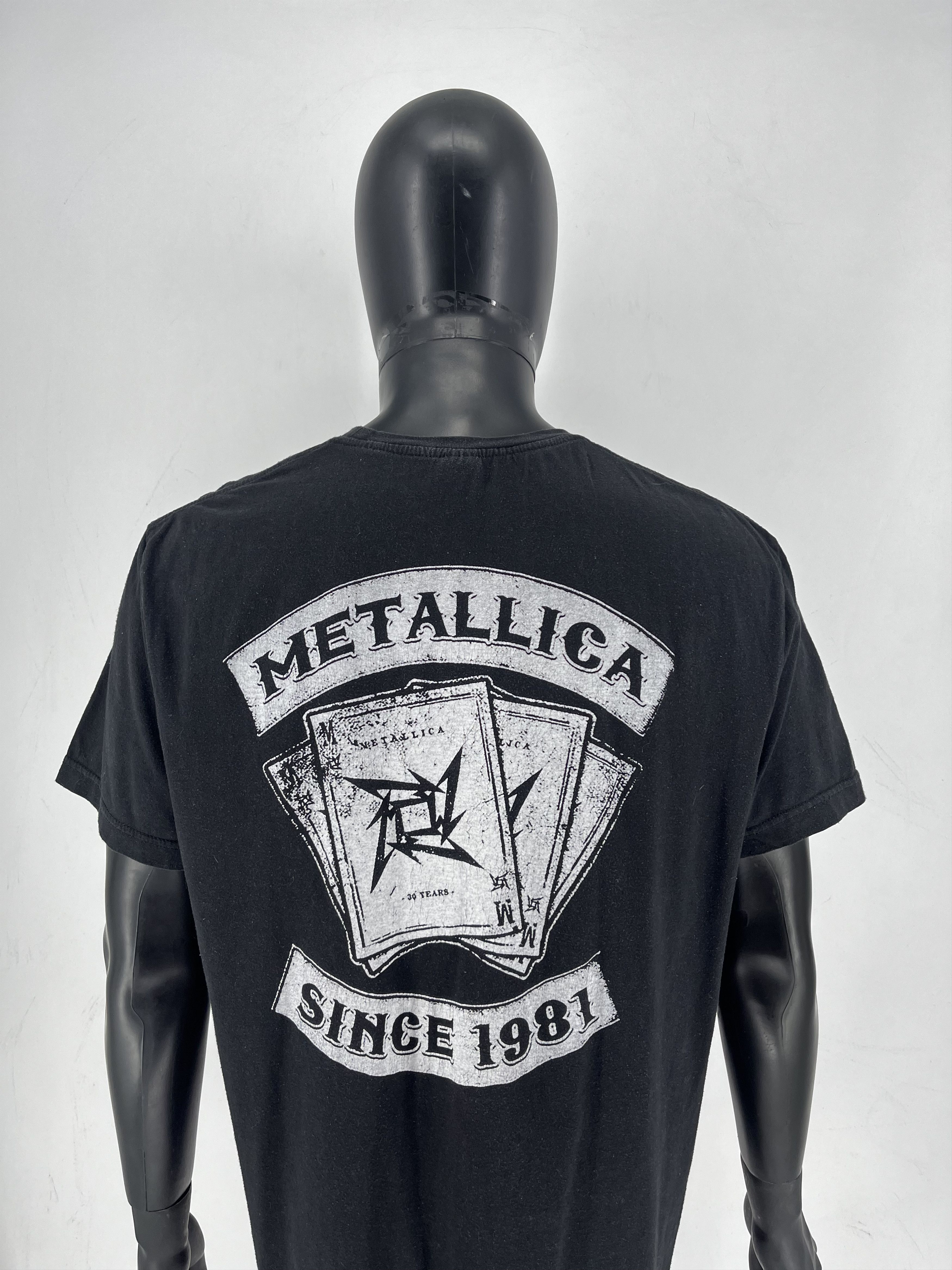 Band Tees Vintage 90s Y2K Metallica Horror Faded Band Rock Streetwear Size US L / EU 52-54 / 3 - 11 Thumbnail