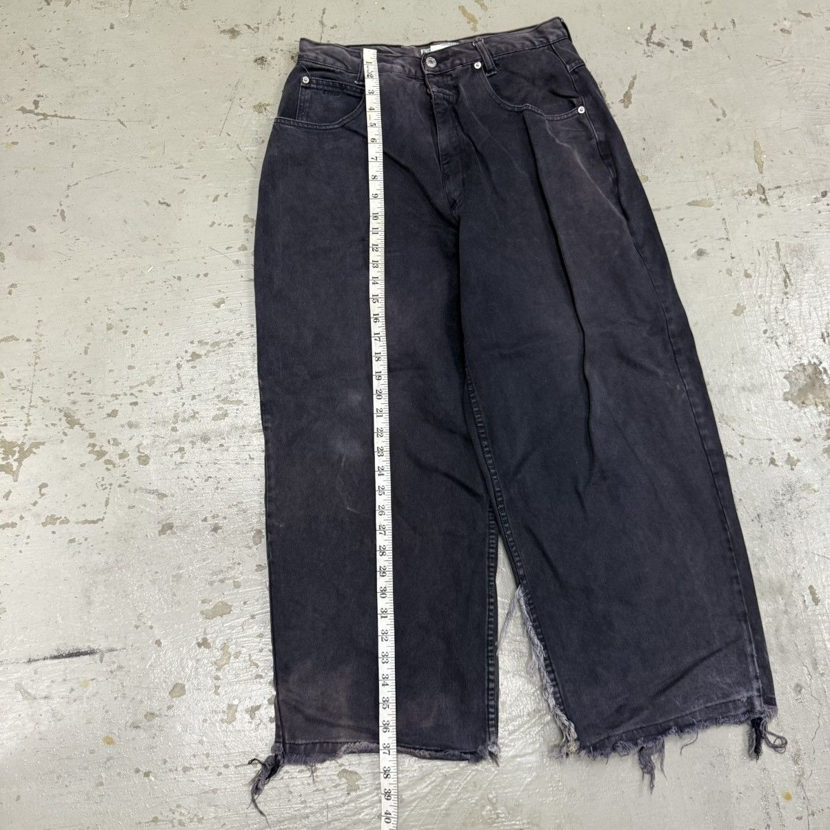 Guess Sunfaded Thrashed Guess Jeans USA Baggy Skater Jeans Size US 30 / EU 46 - 12 Thumbnail